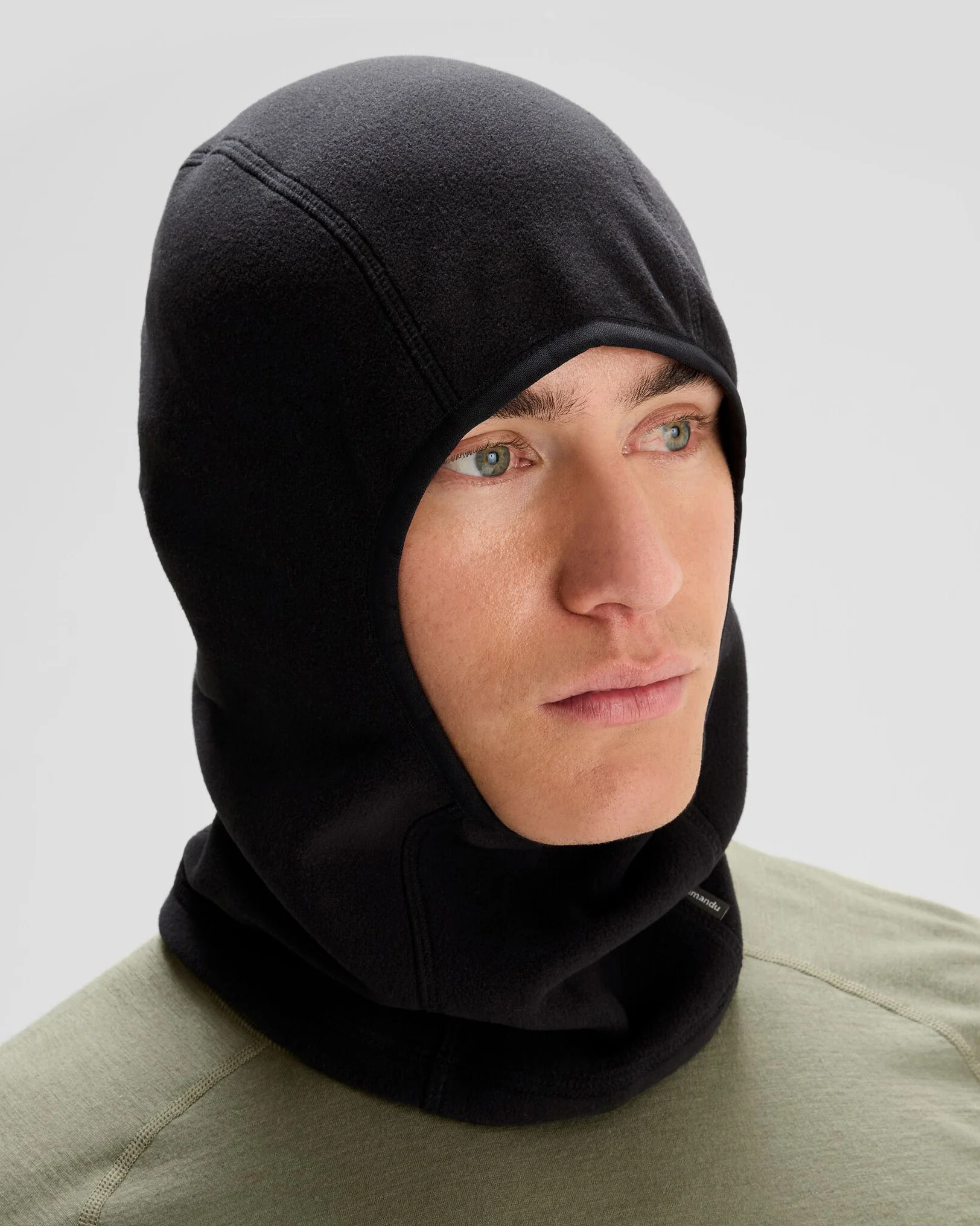 Ridge 100 PrimaLoft® Bio Fleece Balaclava - Black - Image 3