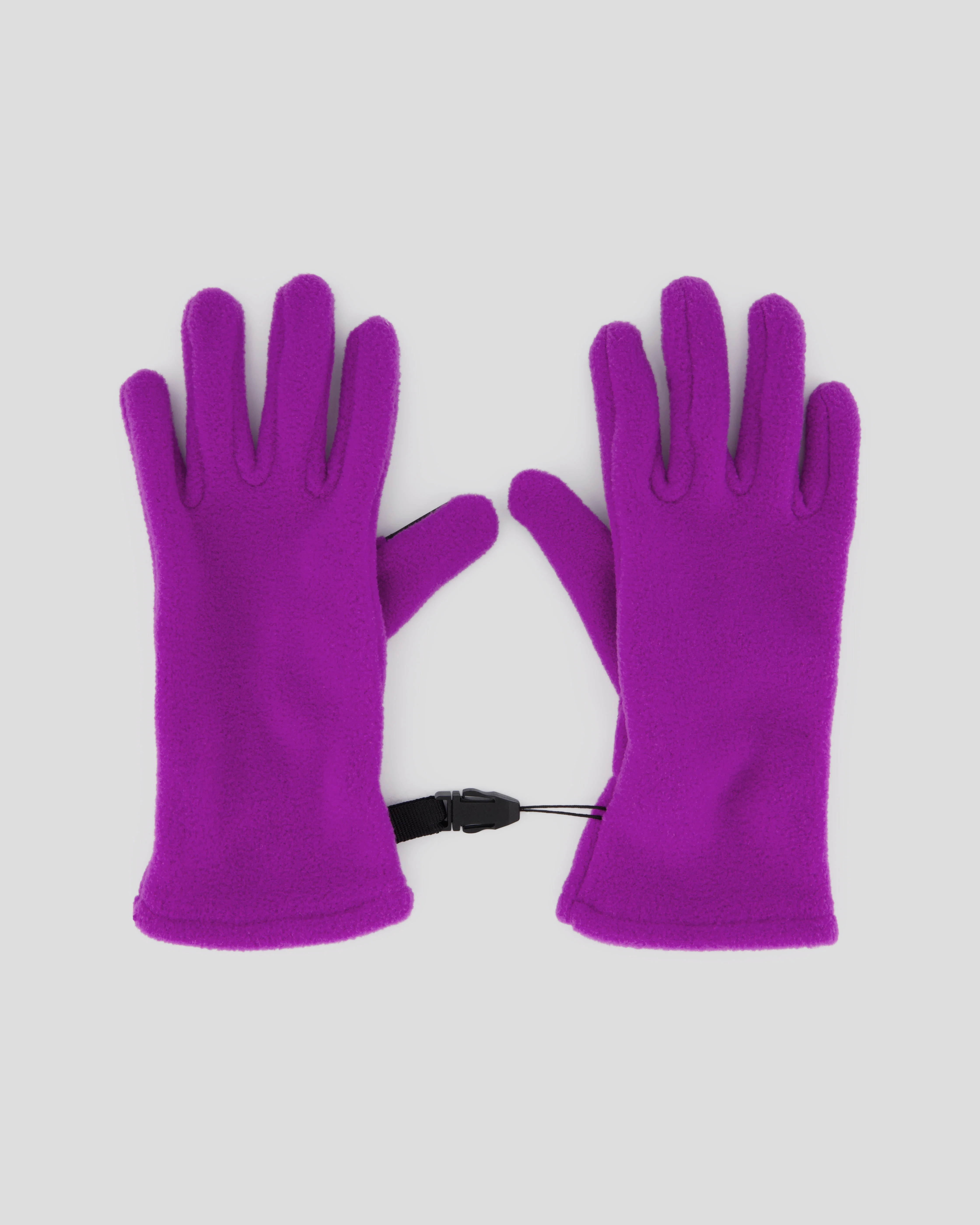 Kids' Ridge 100 Primaloft Fleece Gloves - Vivid Purple - Image 4