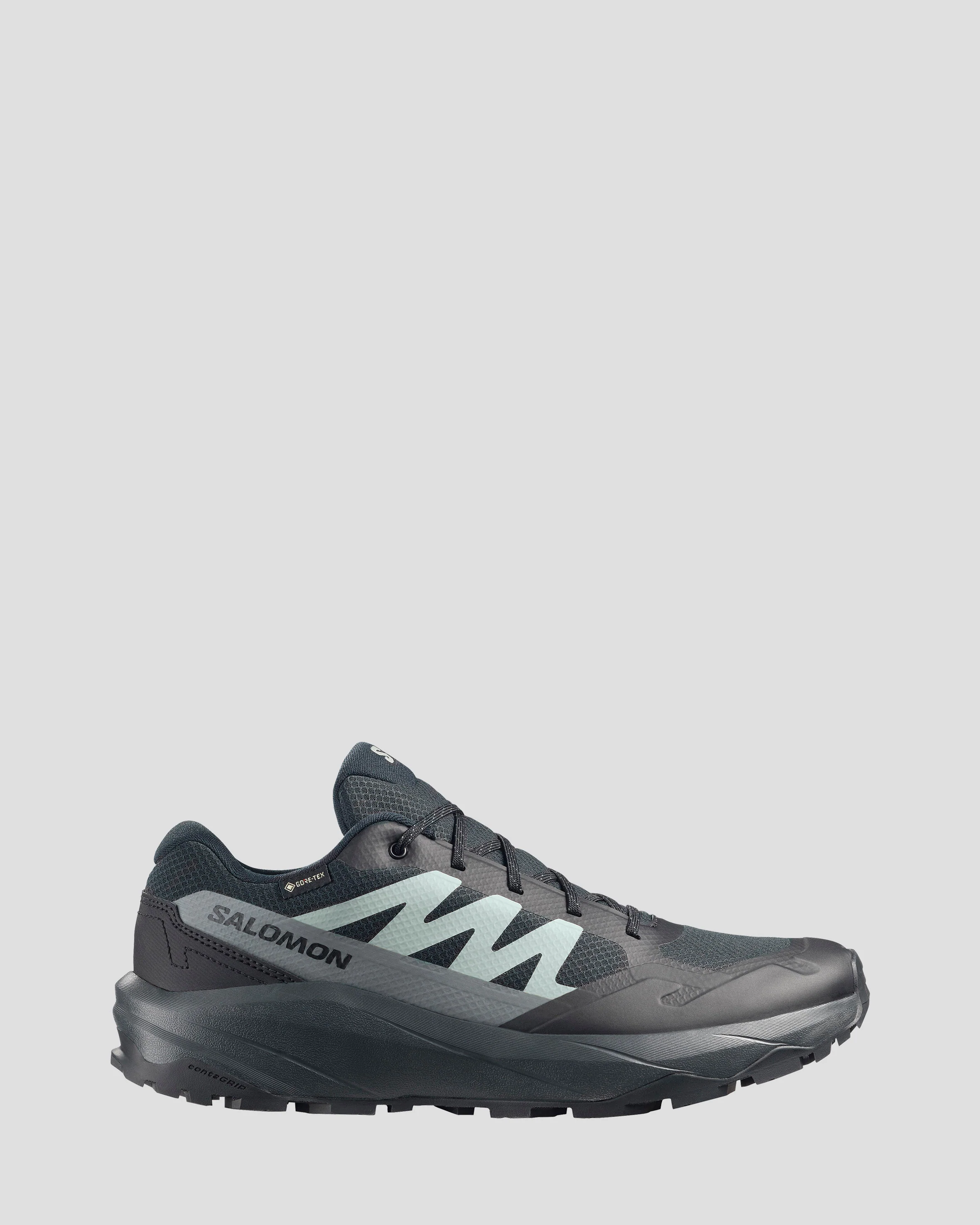 Men's Salomon Outscape Gore-Tex Shoes - Black / Asphalt / Wrought Iron