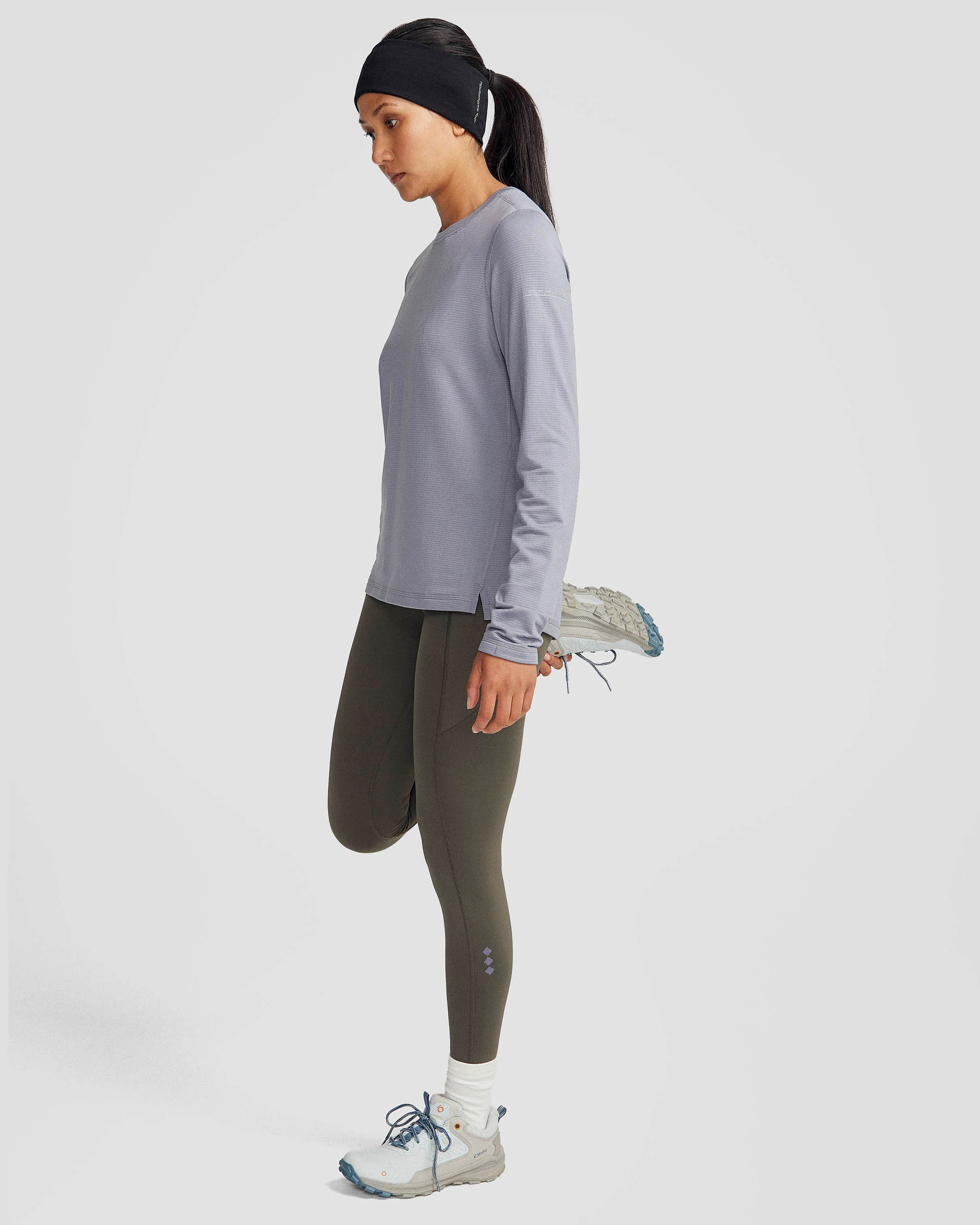 Women's Seeker Fleece Long Sleeve Top - Dark Haze - Image 2