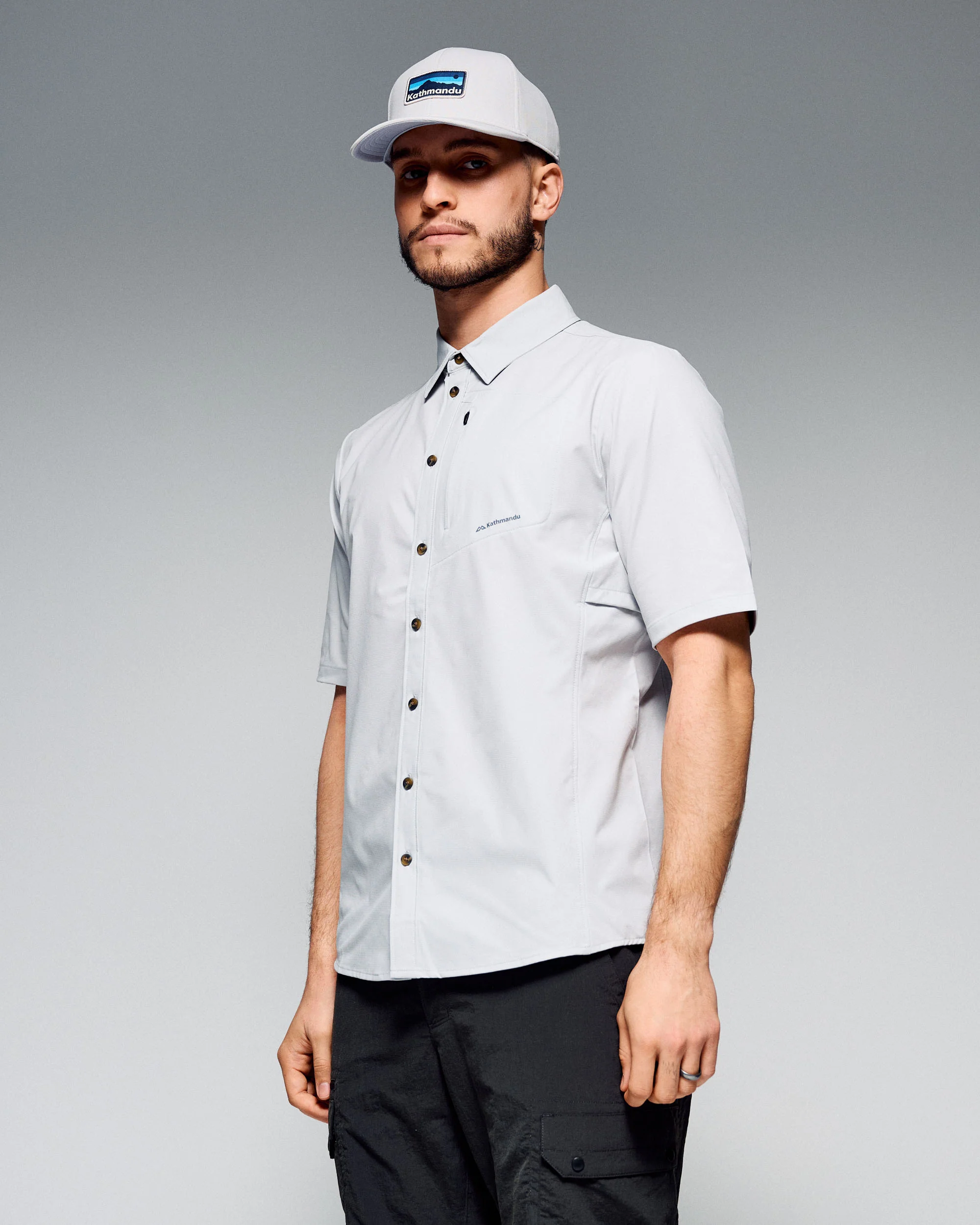 Men's Sun Breaker Short Sleeve Shirt - Mist