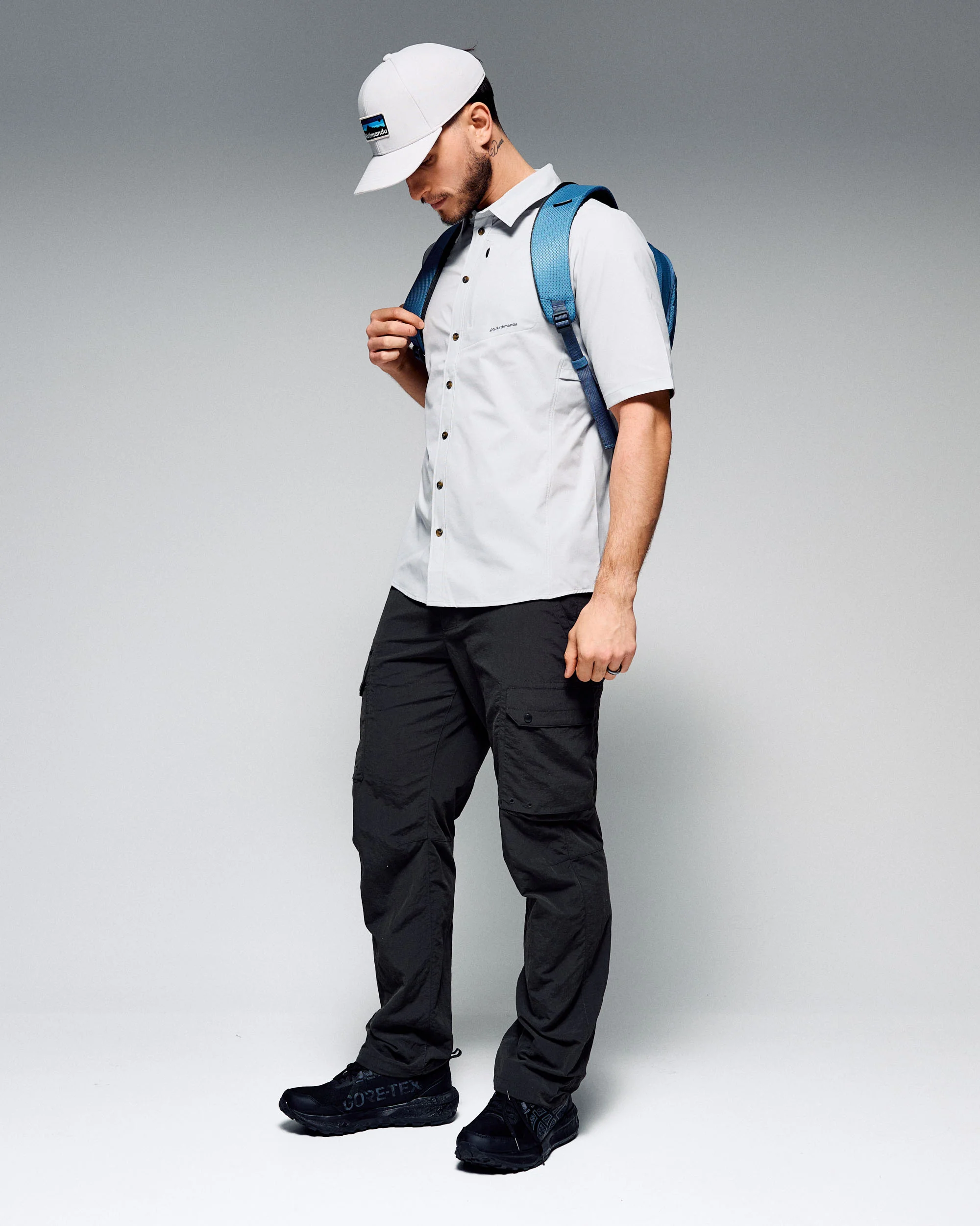 Men's Sun Breaker Short Sleeve Shirt - Mist - Image 2
