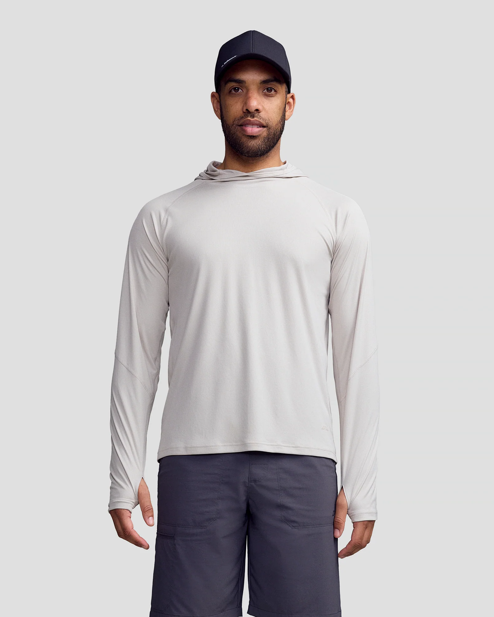 SUN-Stopper LT Mns L/S Hooded Top - Light Hike