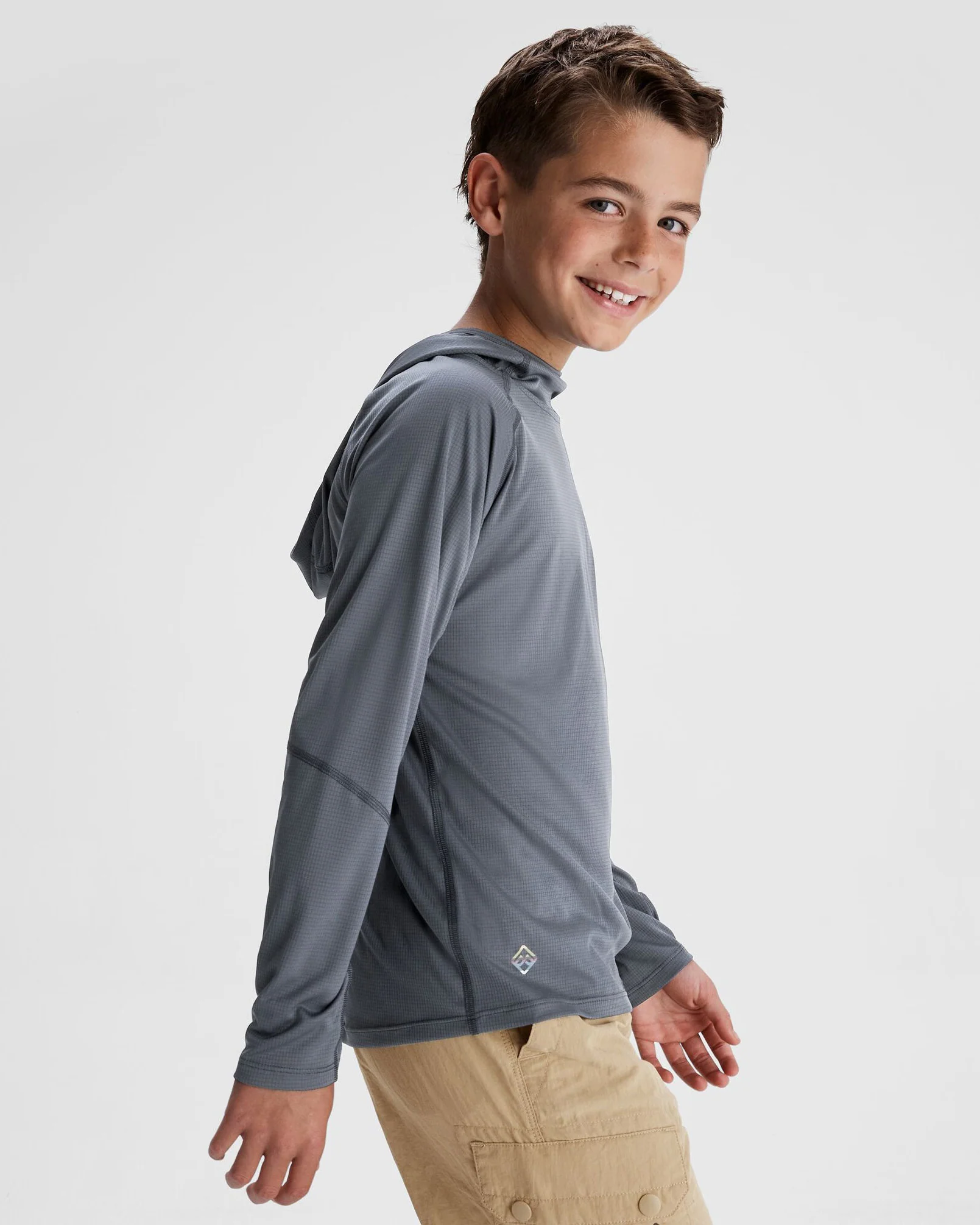 Youth SUN-Stopper Hoodie - Mid Navy