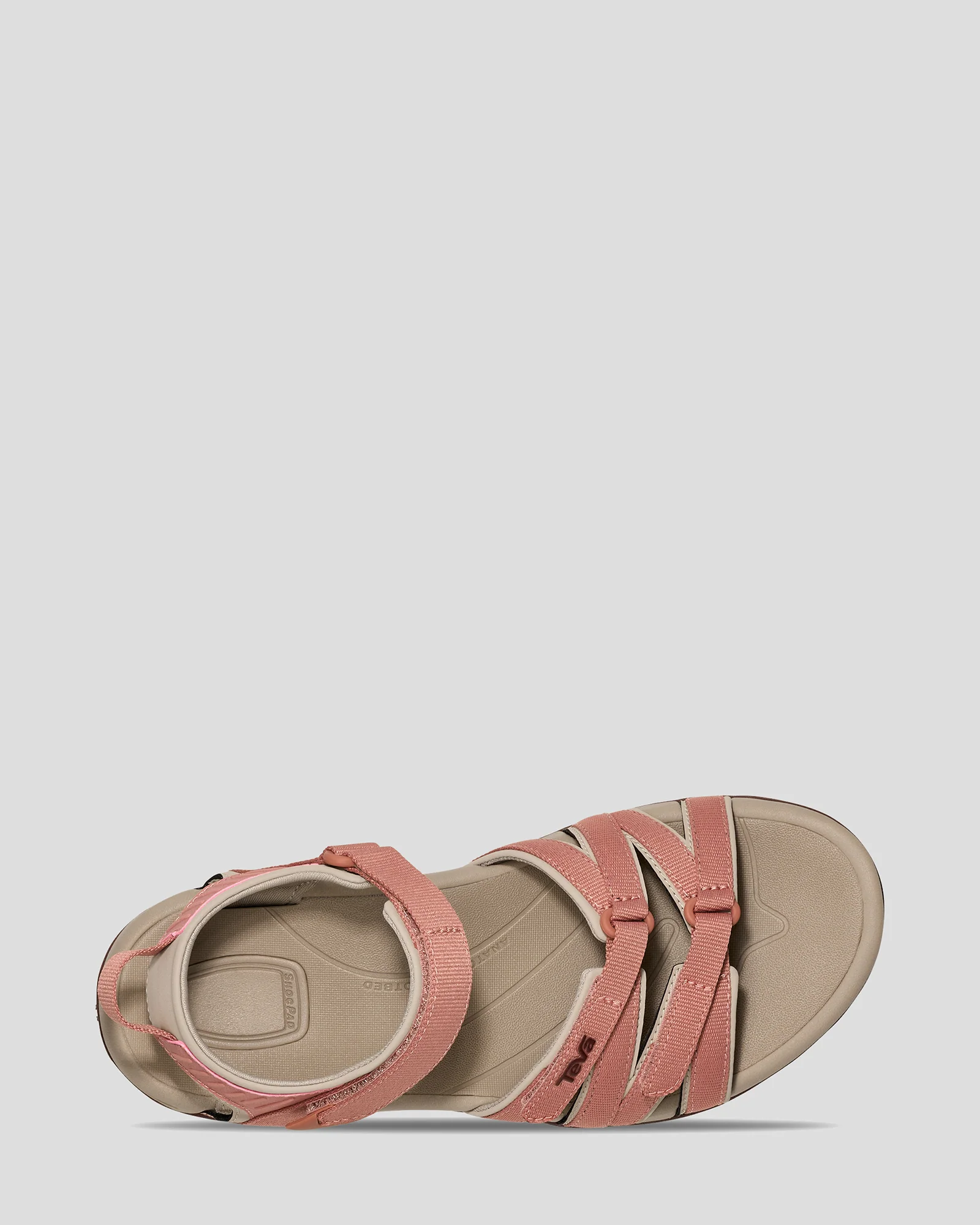 Women's Teva Tirra Sandals - Desert Sand/Rum Raisin - Image 11
