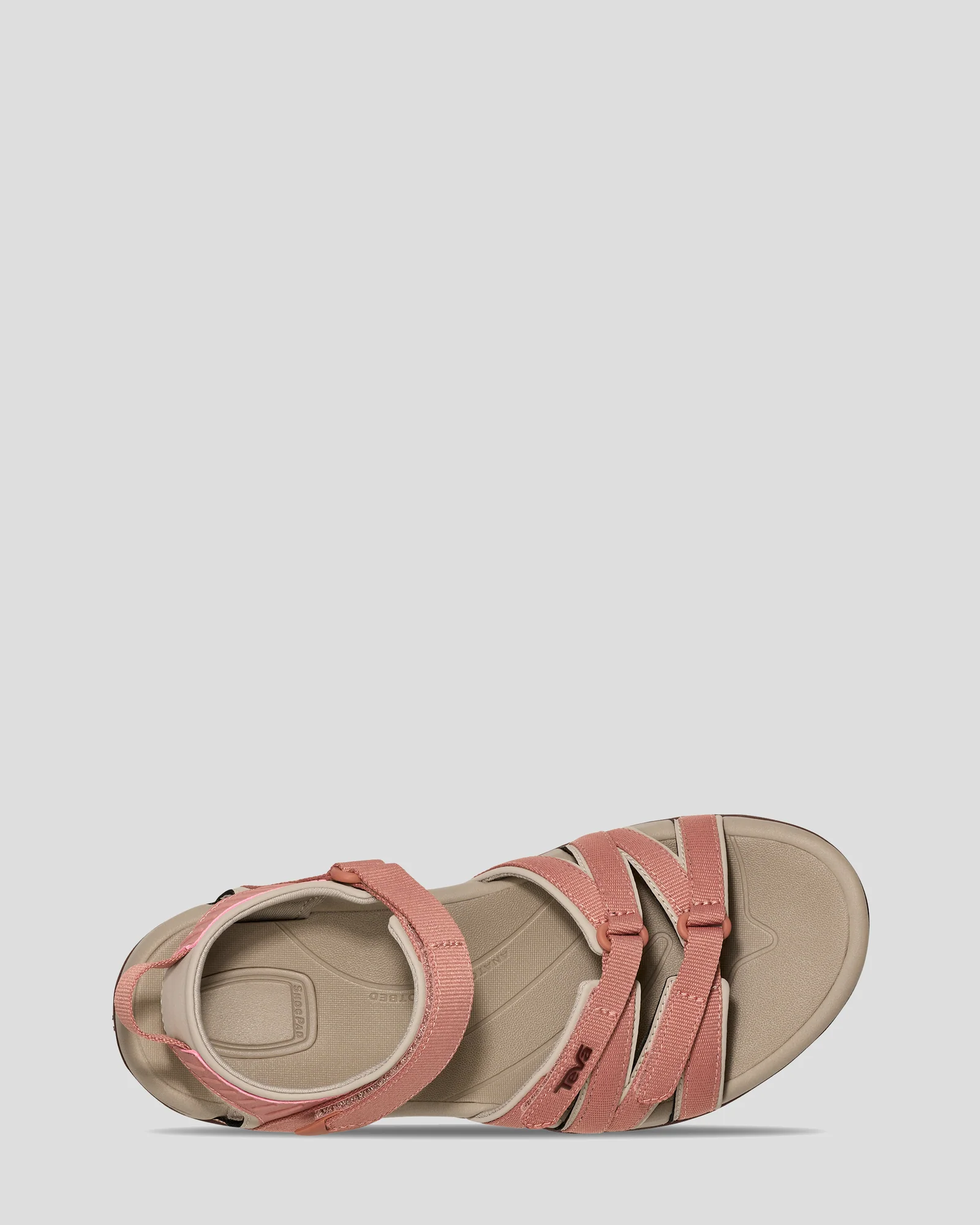 Women's Teva Tirra Sandals - Desert Sand/Rum Raisin - Image 5