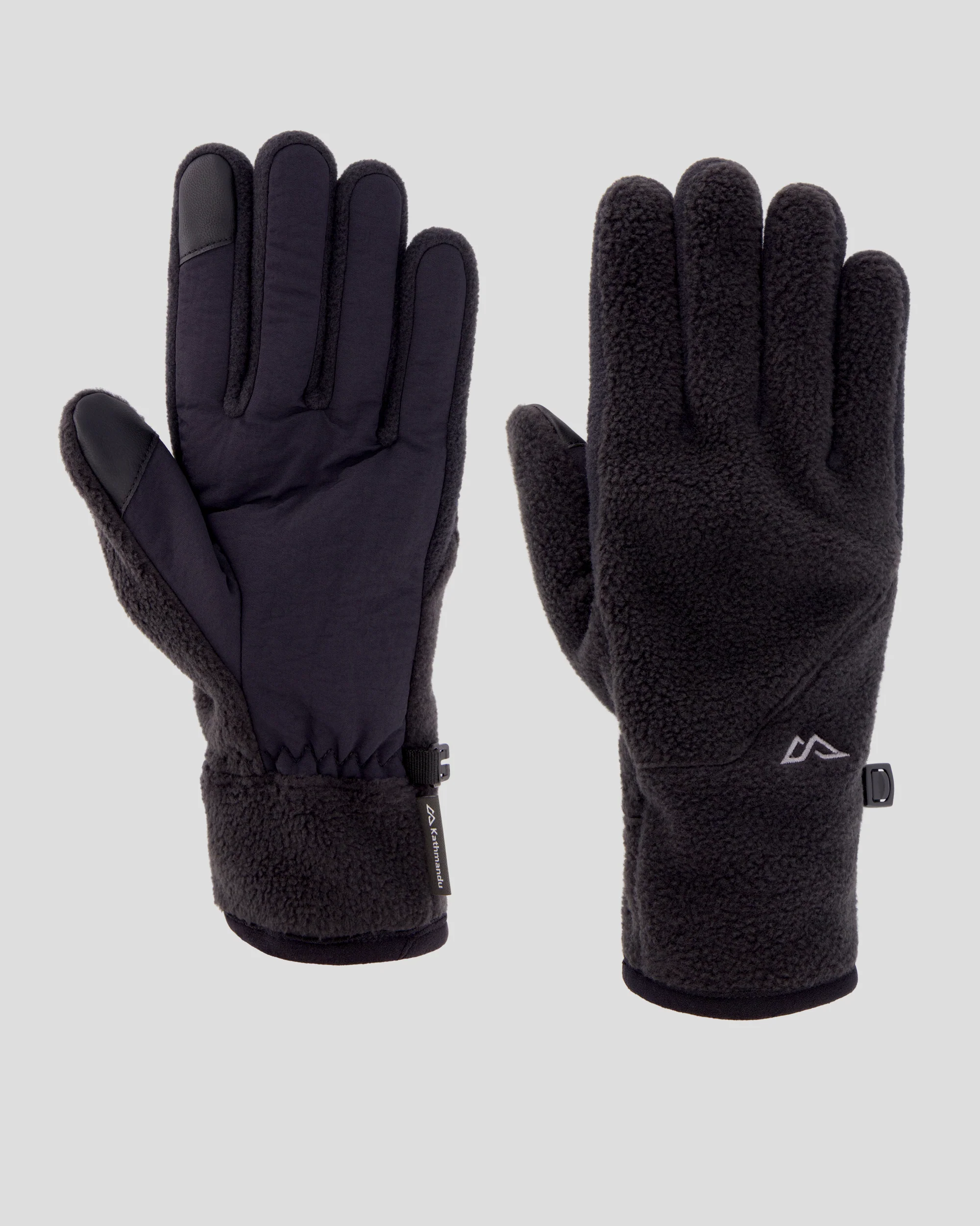 Trailhead 200 Fleece Gloves - Black Stingray - Image 3