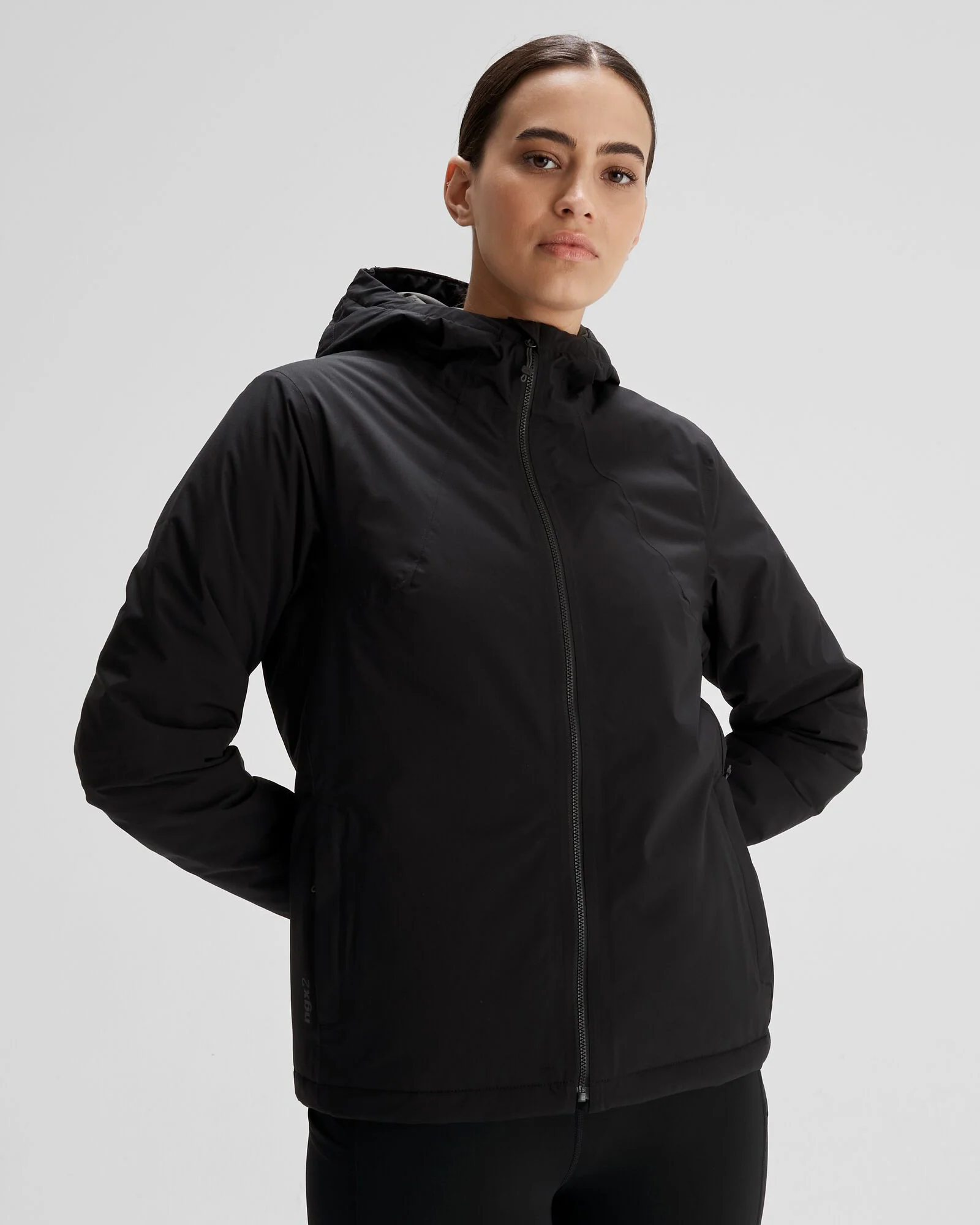 Women's Trailhead 2L Insulated Rain Jacket - Black Stingray