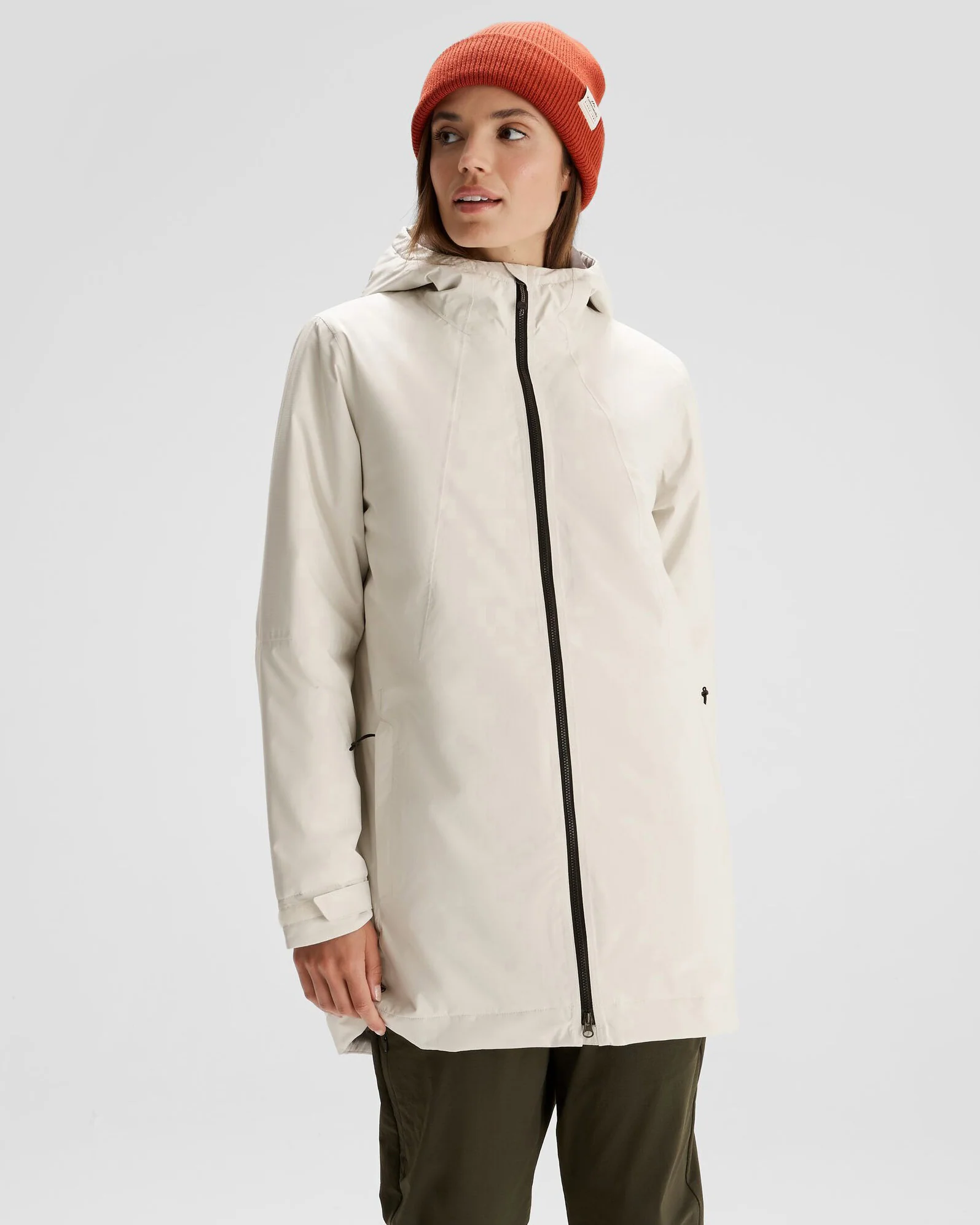 Women's Trailhead 2L Insulated Rain Parka - Natural