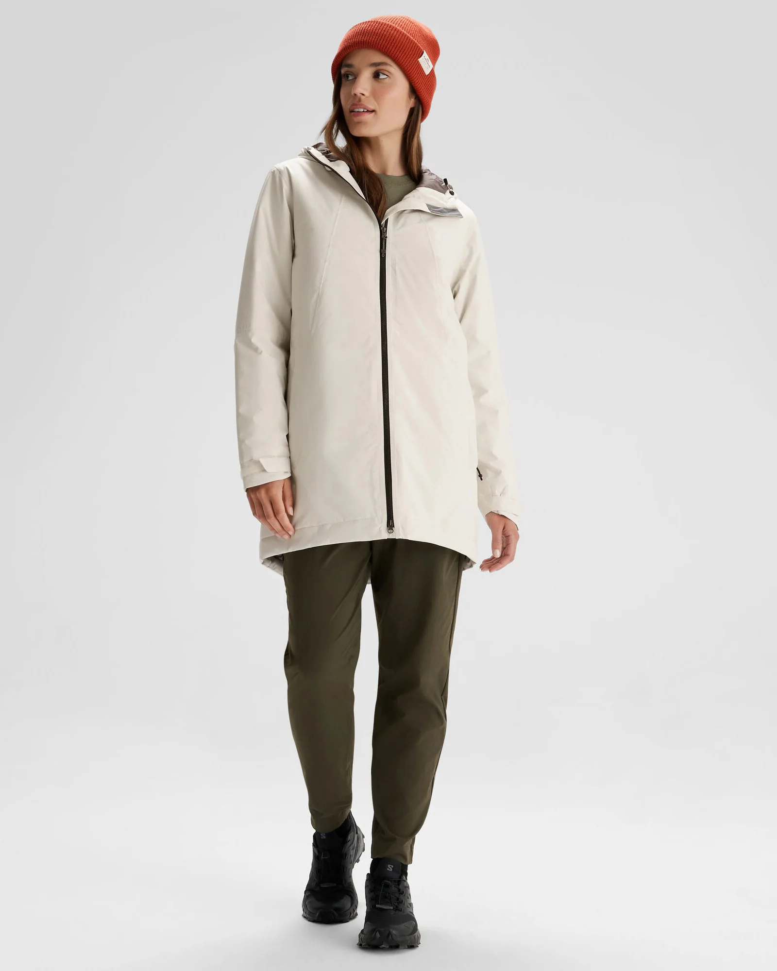 Women's Trailhead 2L Insulated Rain Parka - Natural - Image 2
