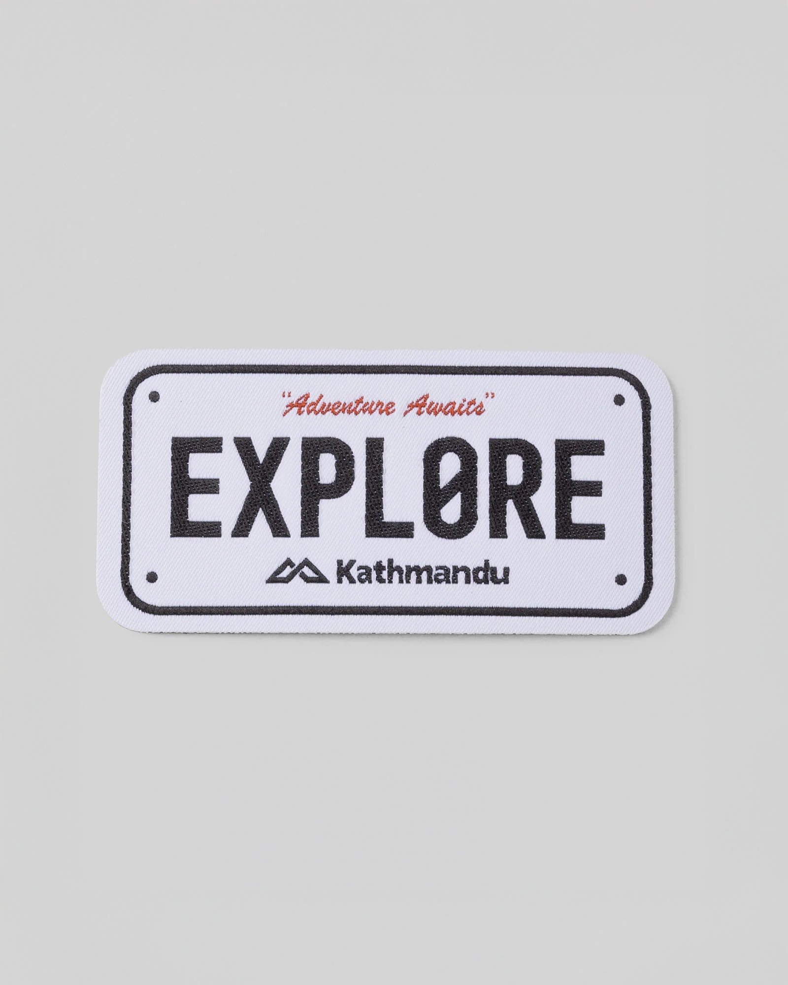 Trailhead Badge - Expression - EXPLORE Number Plate - Image 3