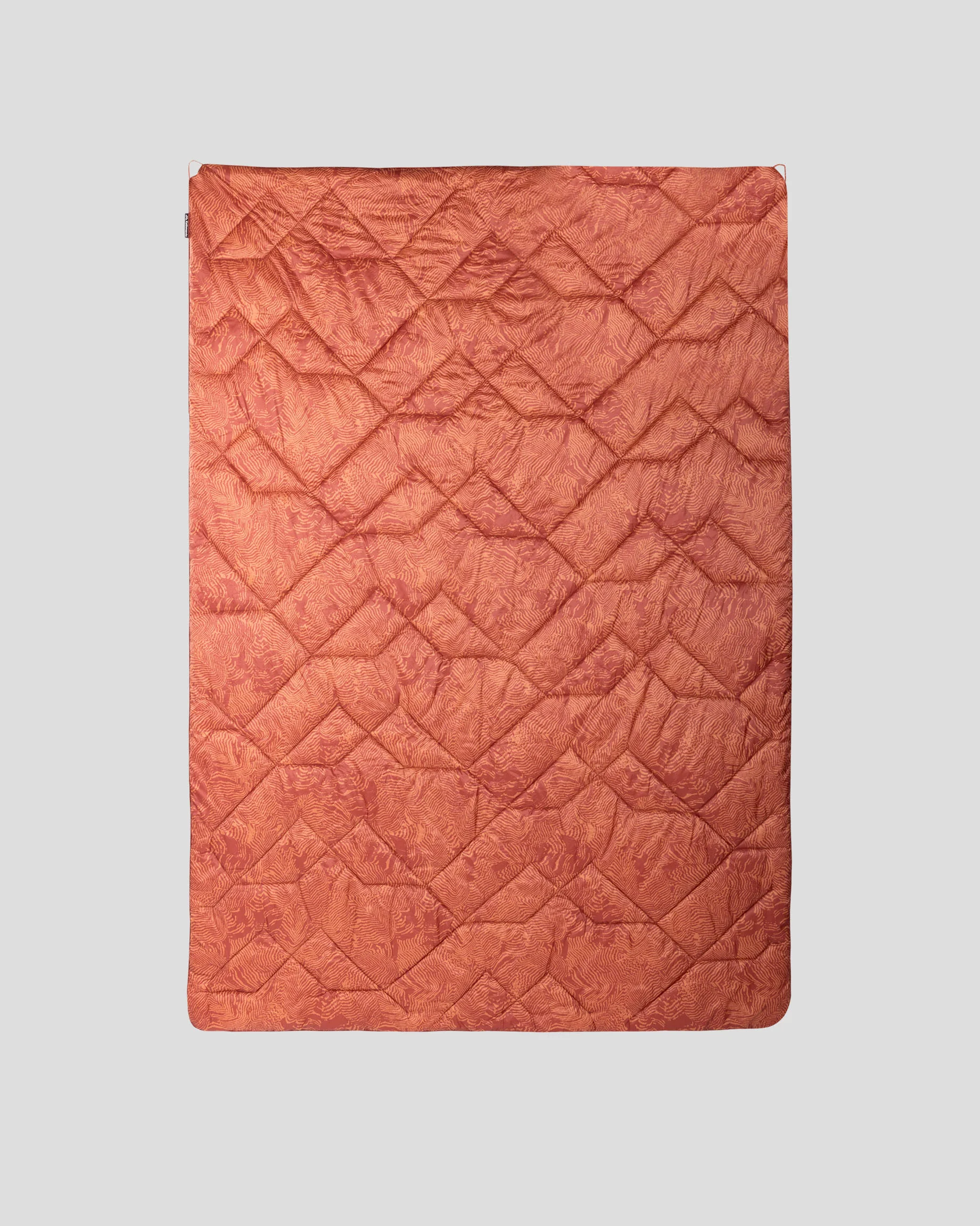 Trailhead Blanket - Redwood Nature Lines Print - Image 2