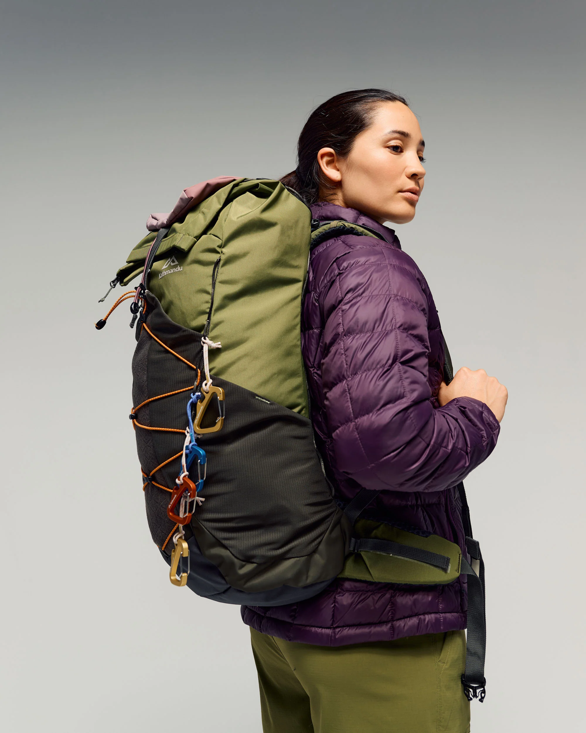 The Trailhead Pack - Customisable 35L - Dark Fern - Image 3