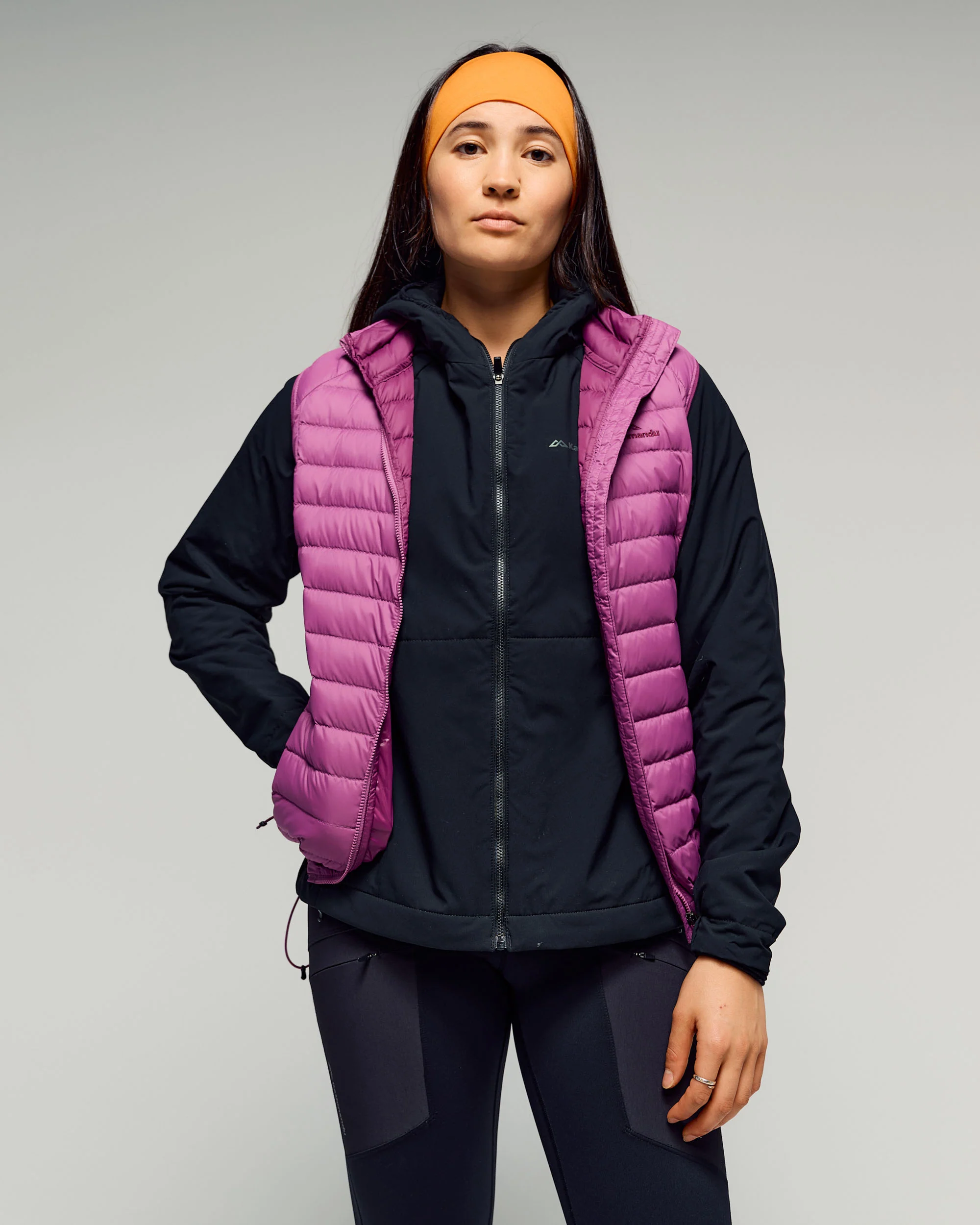 Women's Anytime LT Insulated Hooded Jacket - Black Stingray - Image 2
