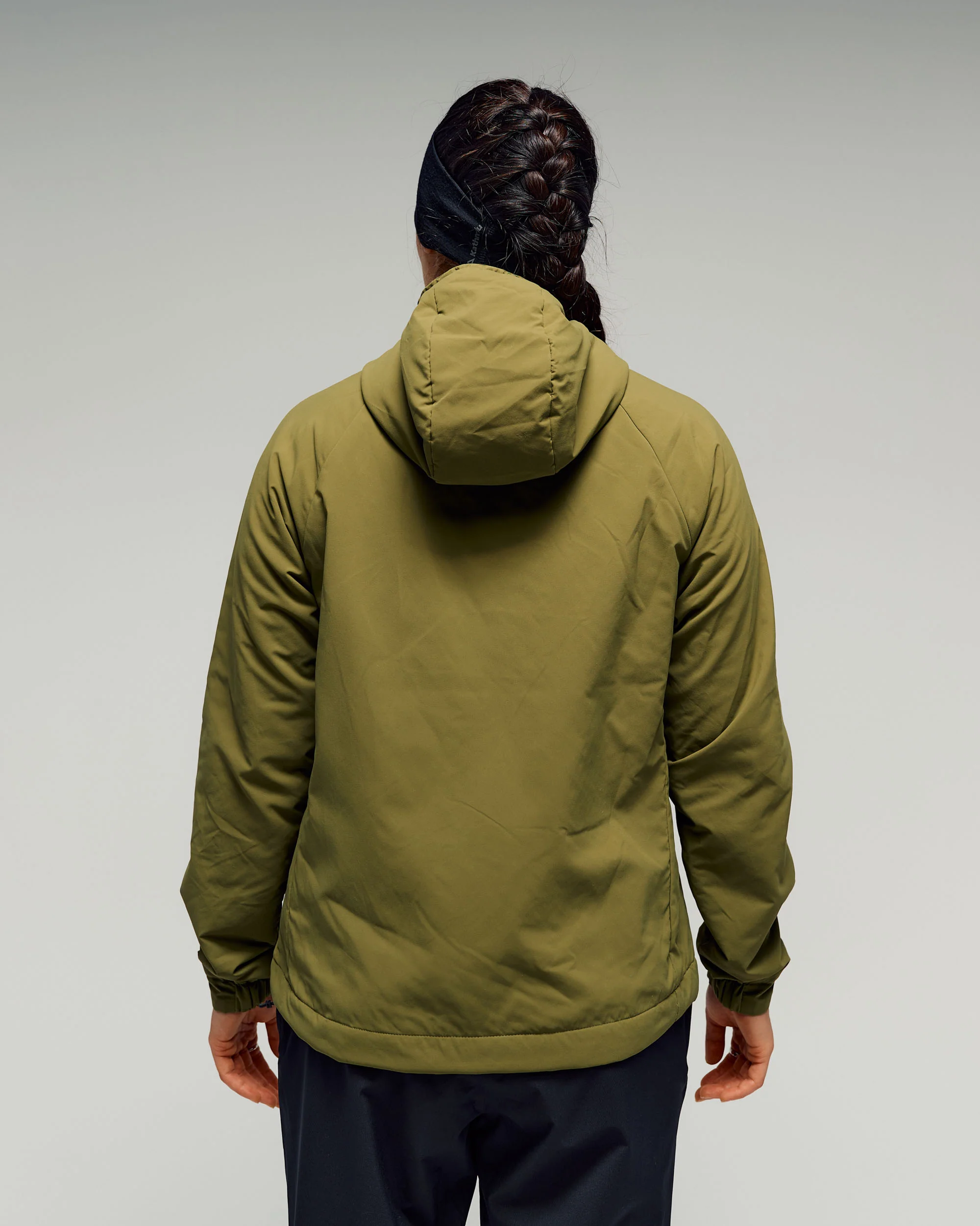 Women's Anytime LT Insulated Hooded Jacket - Dark Fern - Image 2