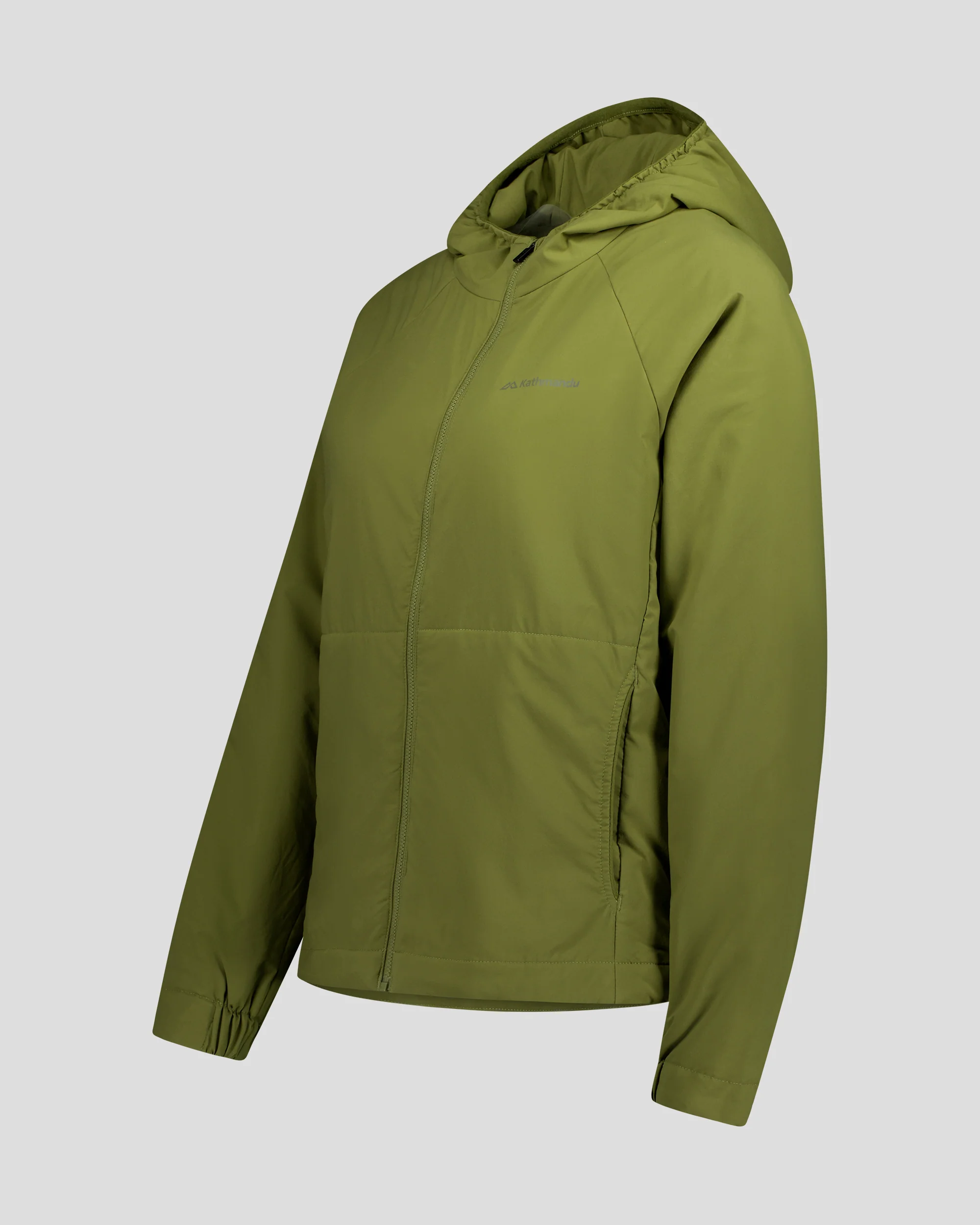 Women's Anytime LT Insulated Hooded Jacket - Dark Fern - Image 4