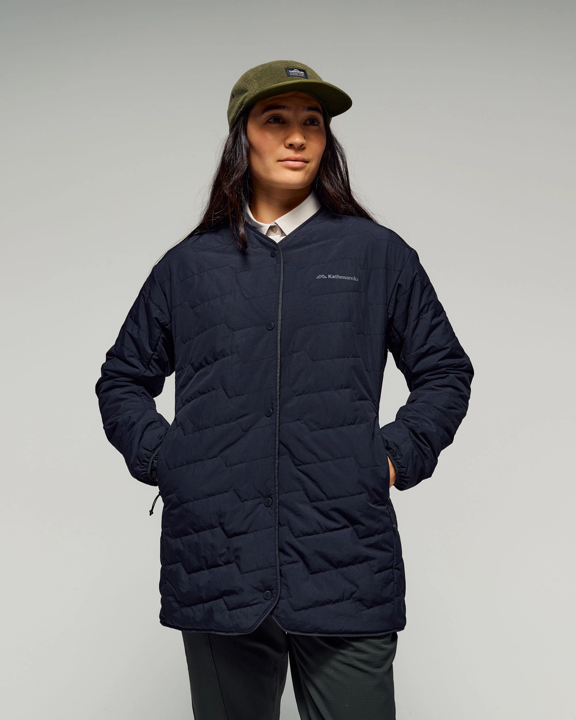 Women's Citytrek 2L Rain Insulated 3in1 Parka - Black Stingray - Image 2