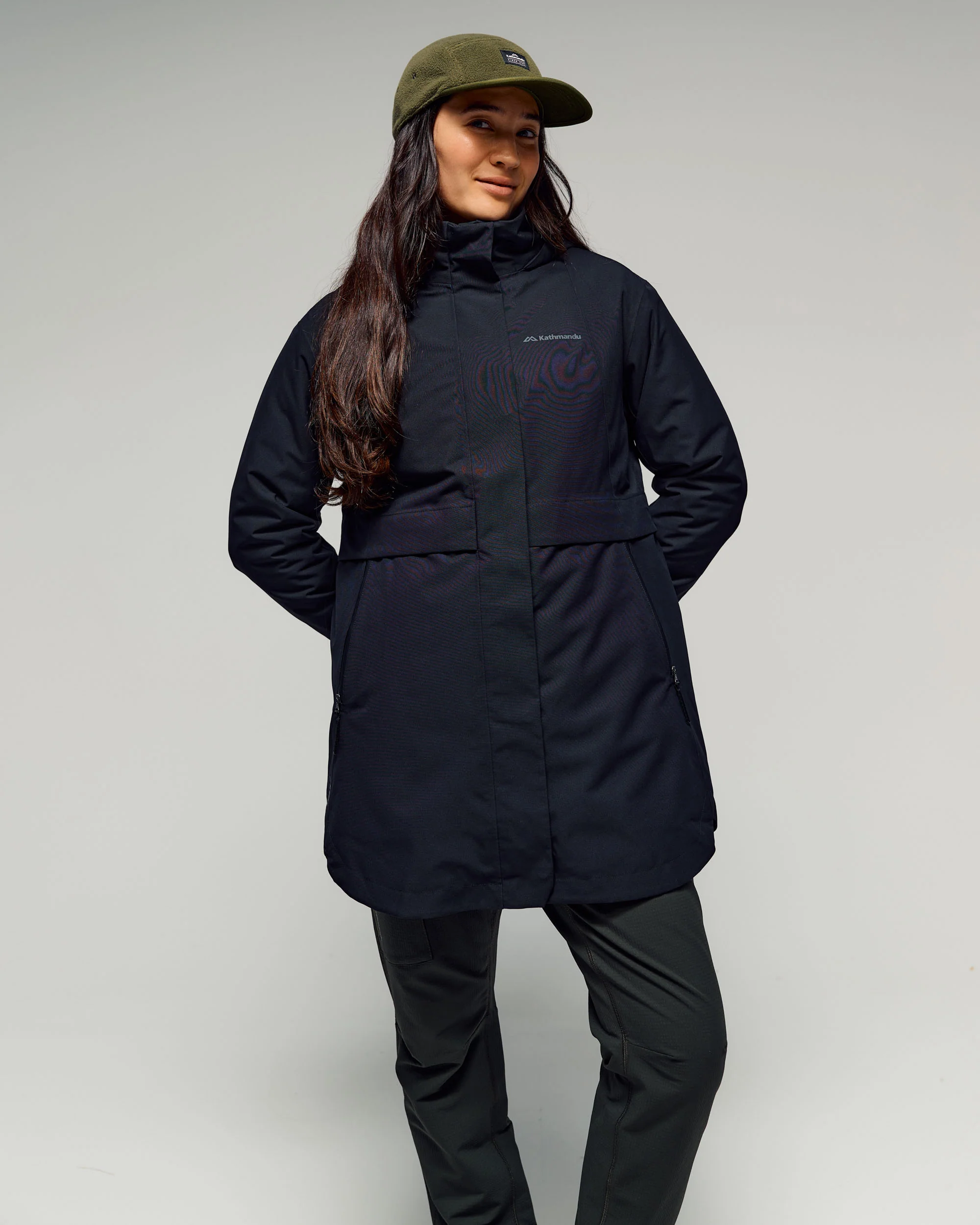 Women's Citytrek 2L Rain Insulated 3in1 Parka - Black Stingray - Image 5