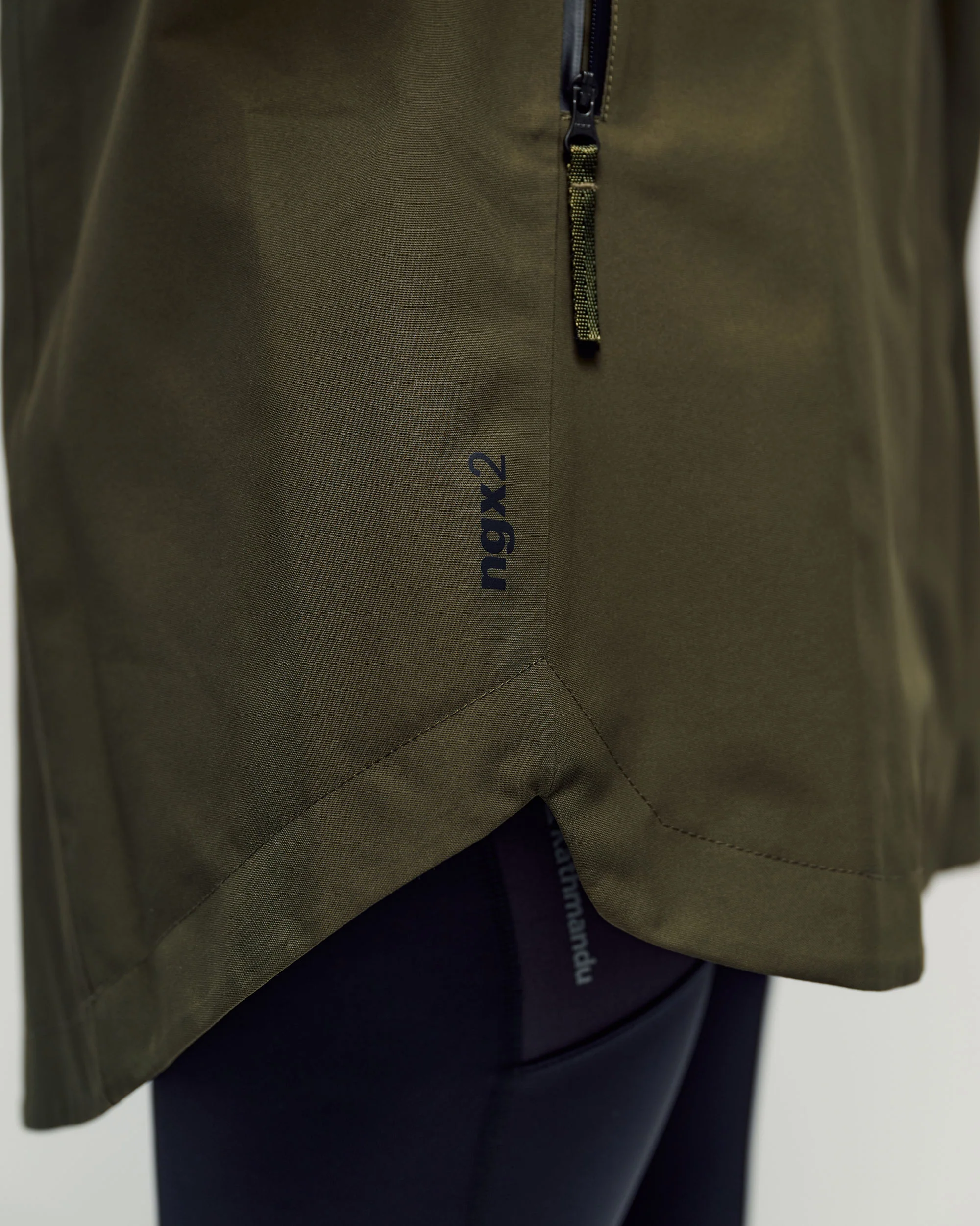 Women's Citytrek 2L Rain Insulated 3in1 Parka - Light Moss - Image 12