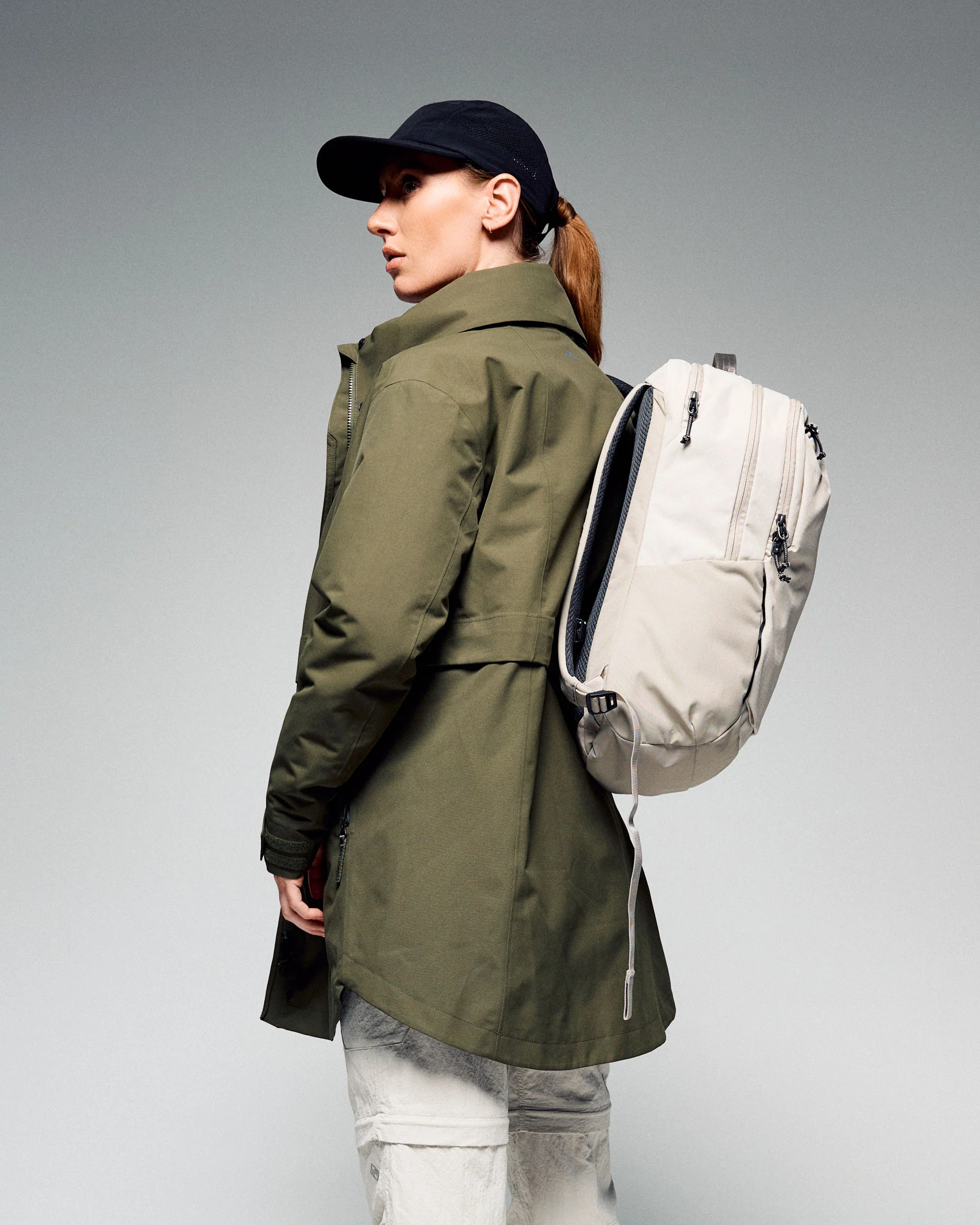 Women's Citytrek 2L Rain Insulated 3in1 Parka - Light Moss - Image 4