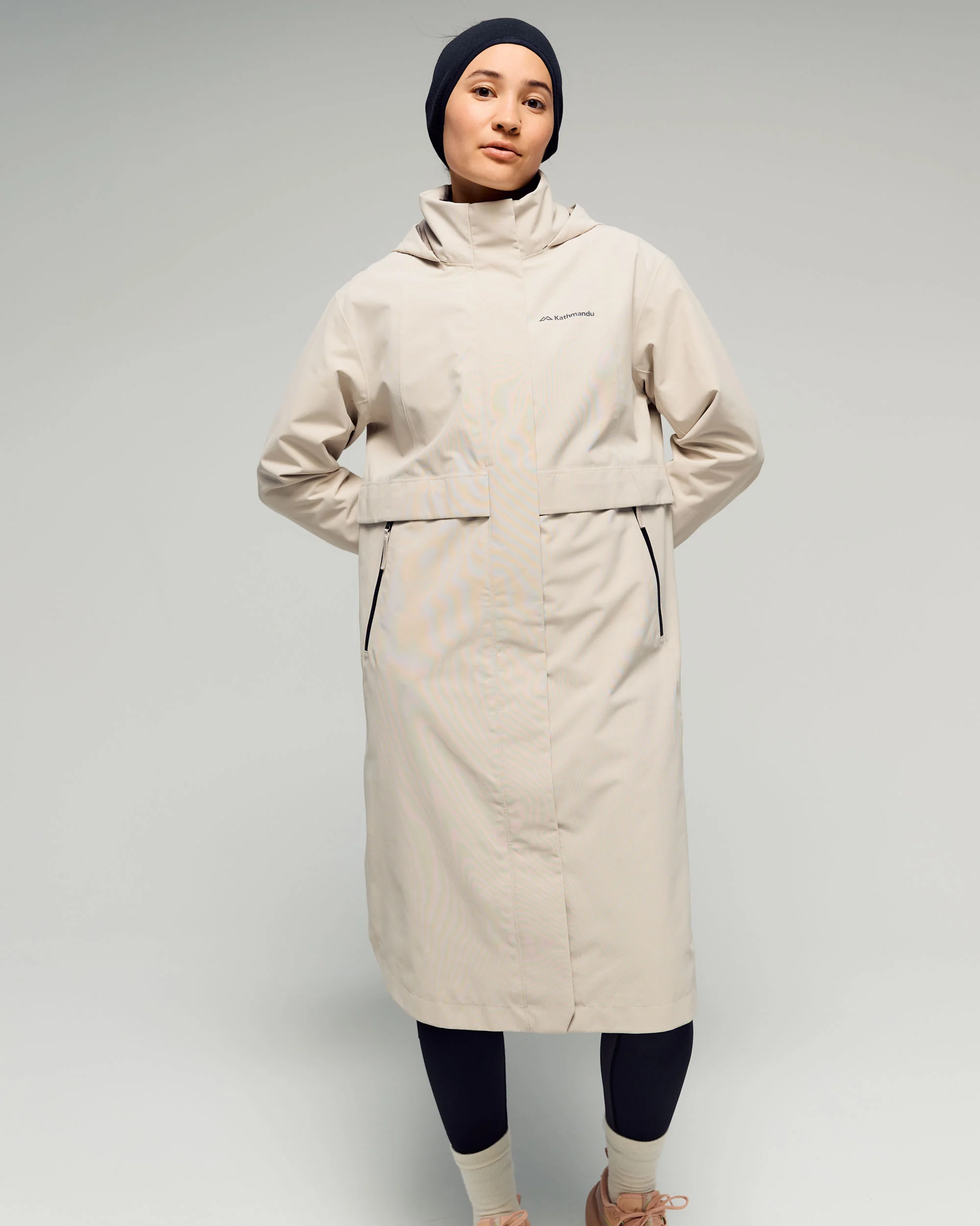 Women's Citytrek 2L Rain Long Parka - Light Hike