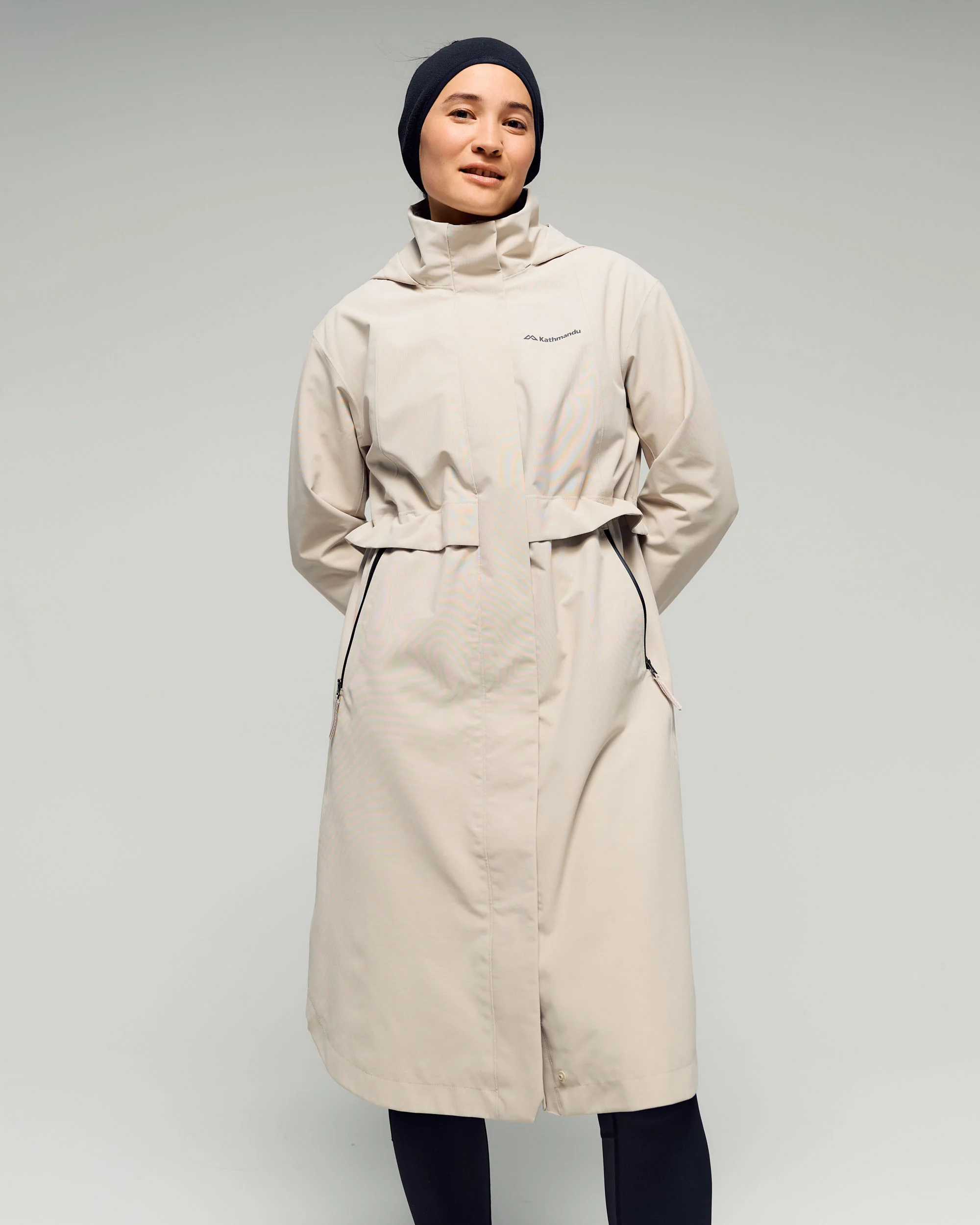 Women's Citytrek 2L Rain Long Parka - Light Hike - Image 2