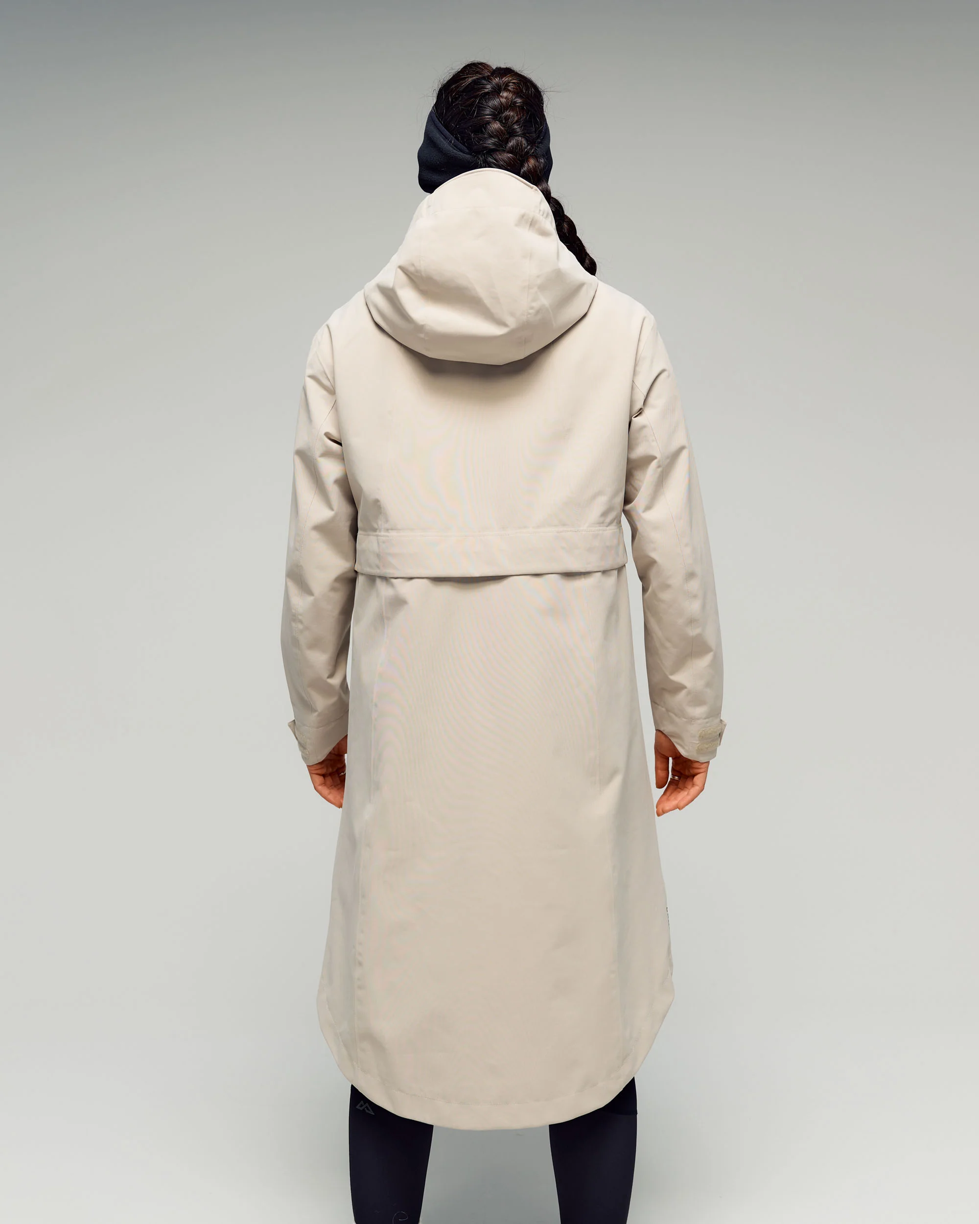 Women's Citytrek 2L Rain Long Parka - Light Hike - Image 3
