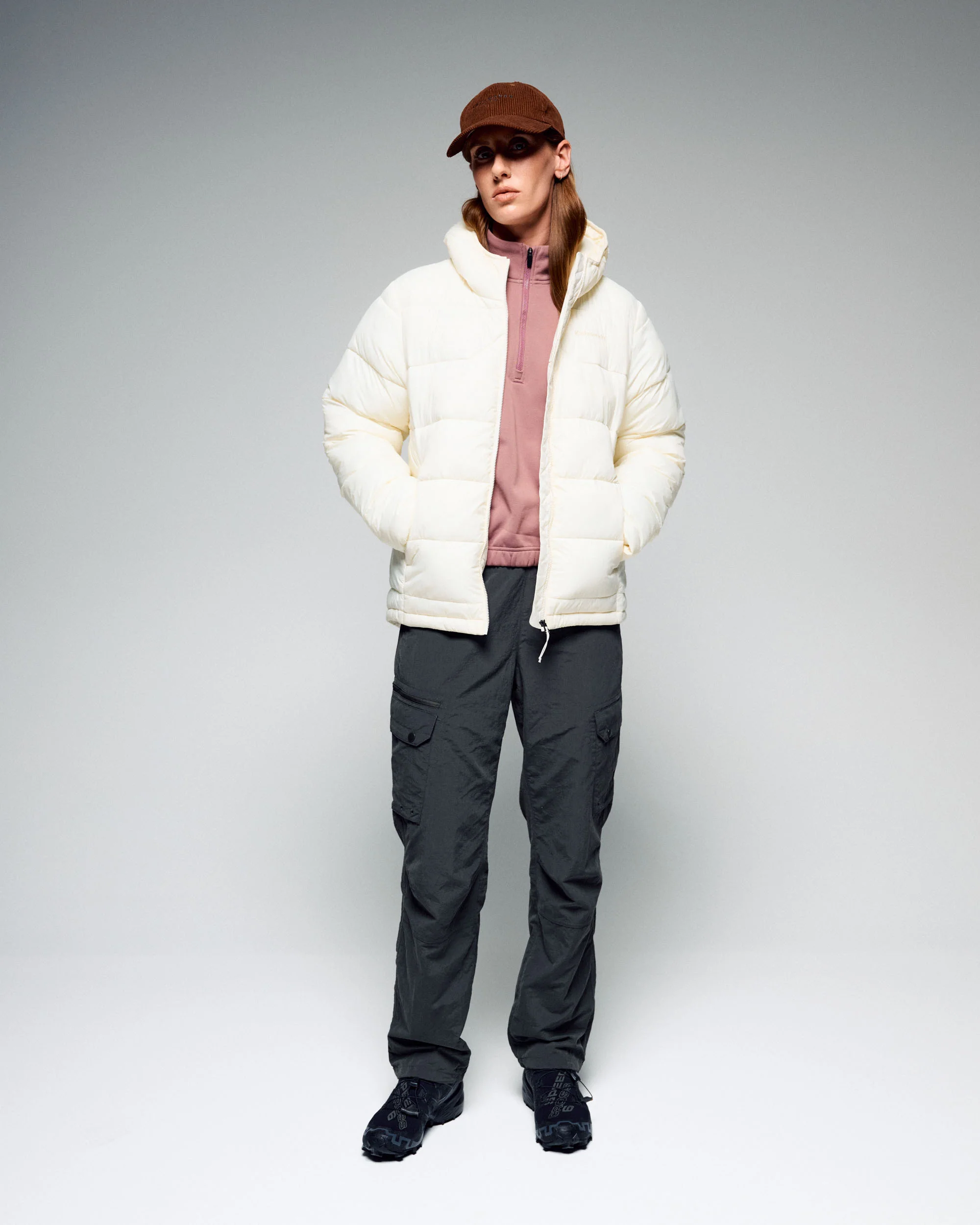 Women's Core Insulated Hooded Jacket - Natural