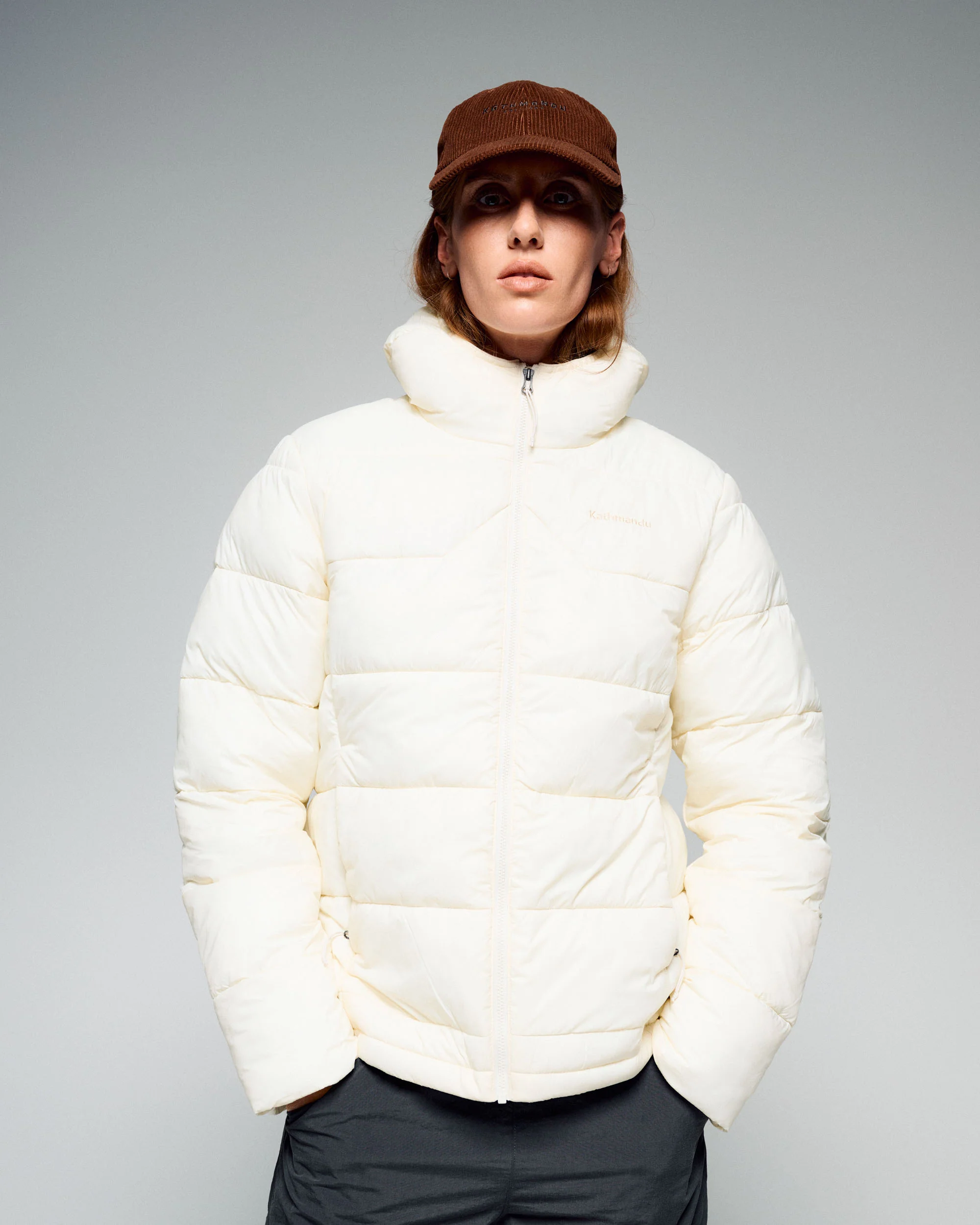 Women's Core Insulated Hooded Jacket - Natural - Image 3