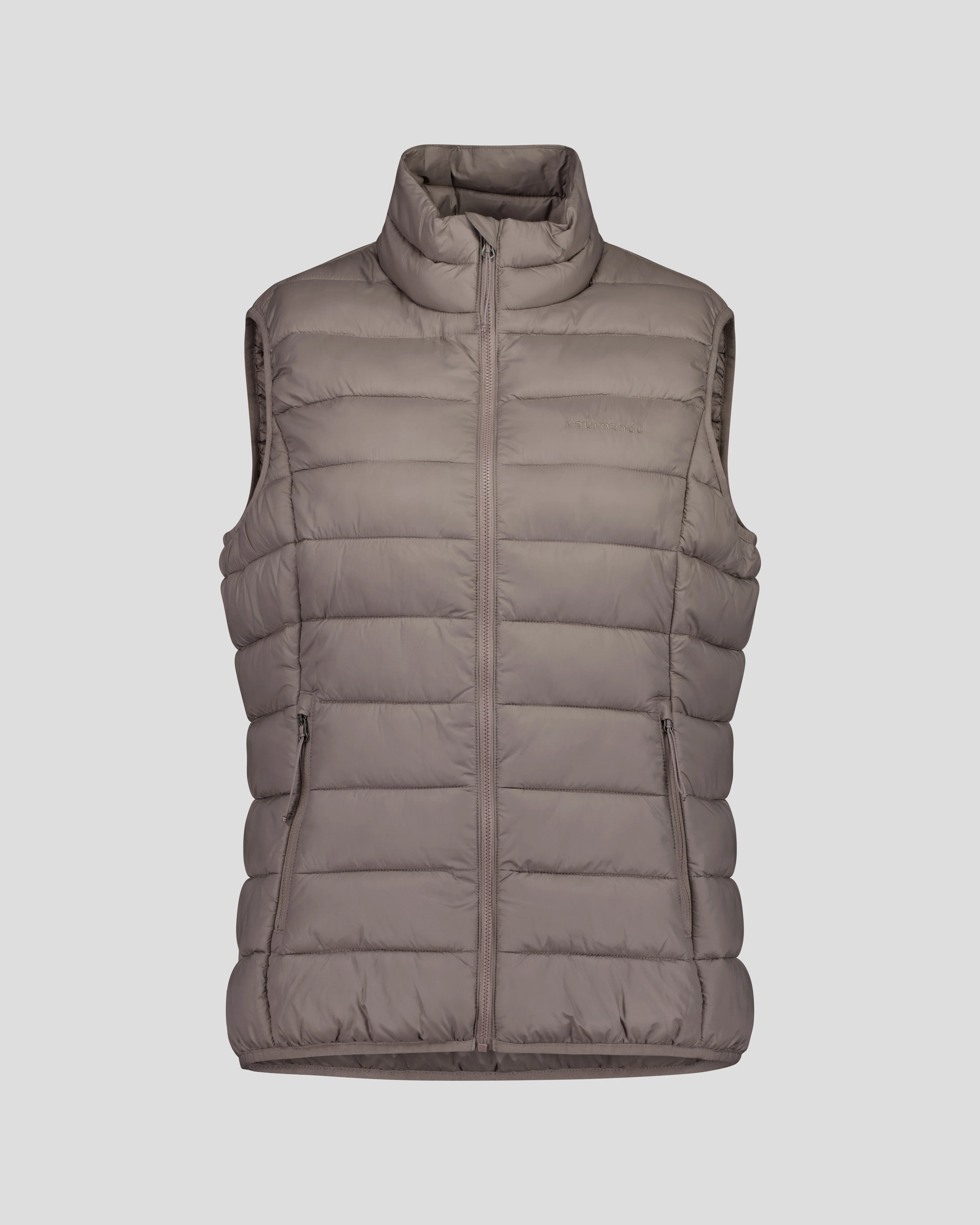 Women's Core Light Weight Insulated Vest - Taupe - Image 4