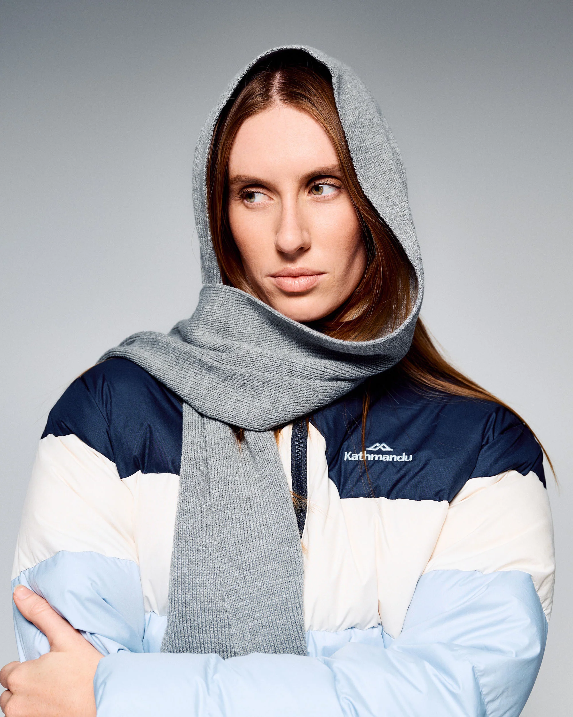 Women's Epiq Limited Down Jacket - Tech Blue Block - Image 2