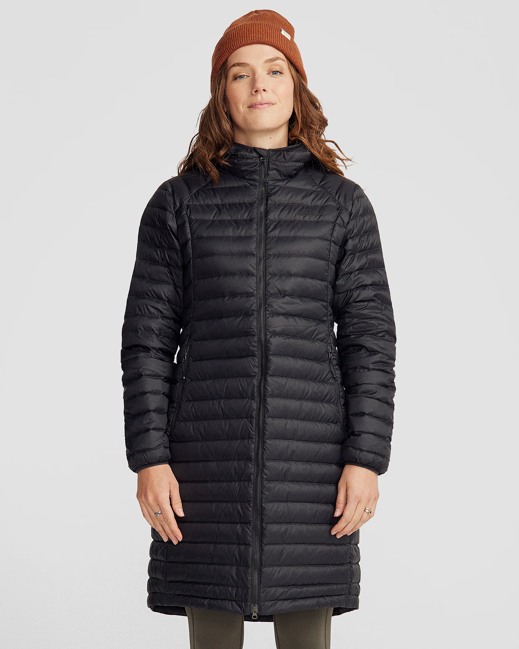 Women's Heli Down Parka Jacket - Black Stingray