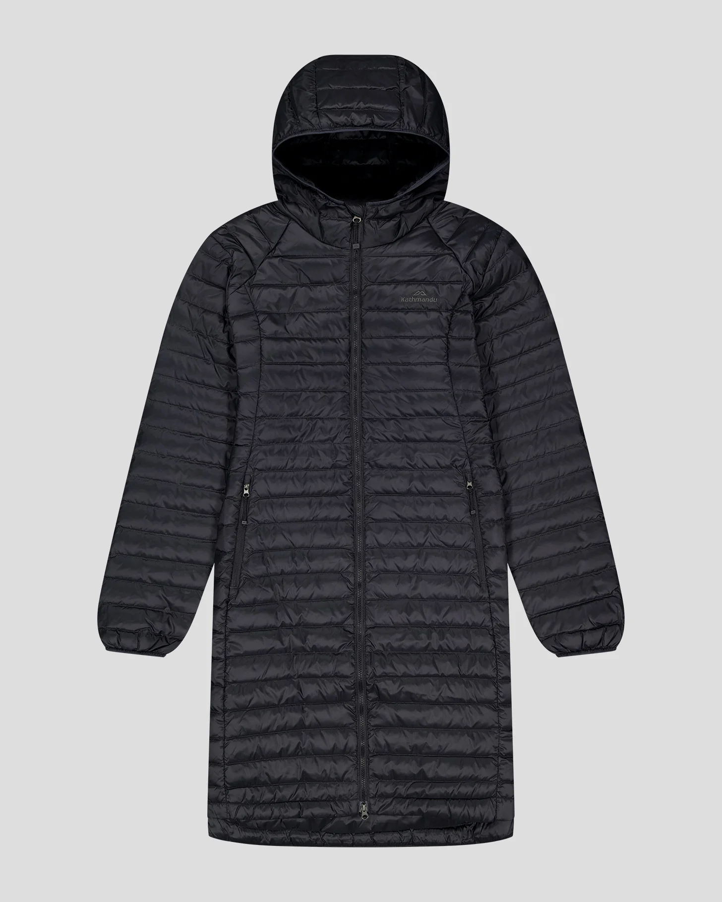Women's Heli Down Parka Jacket - Black Stingray - Image 3