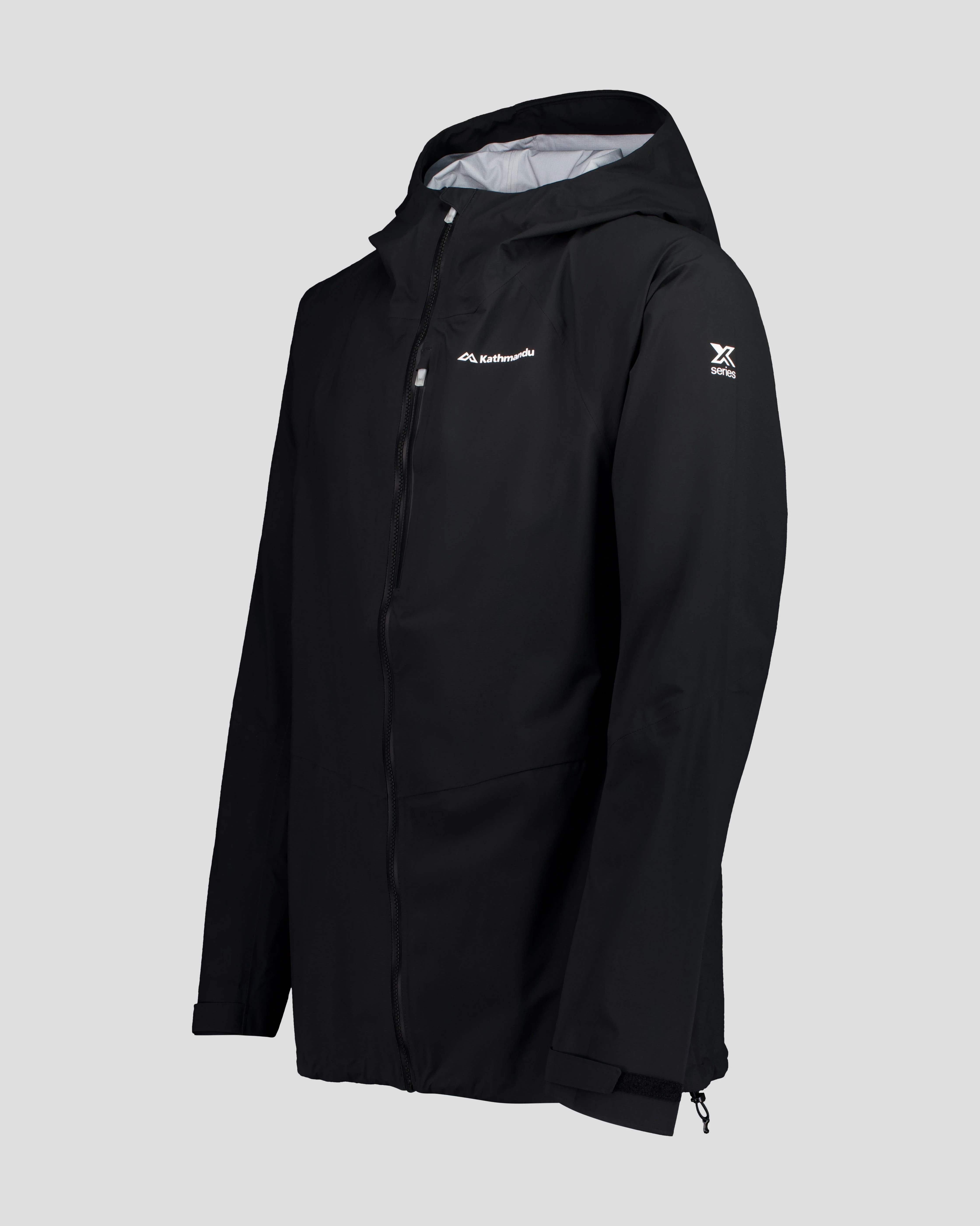 Women's XT Series Cordura 3L Rain Jacket - Black Stingray - Image 9