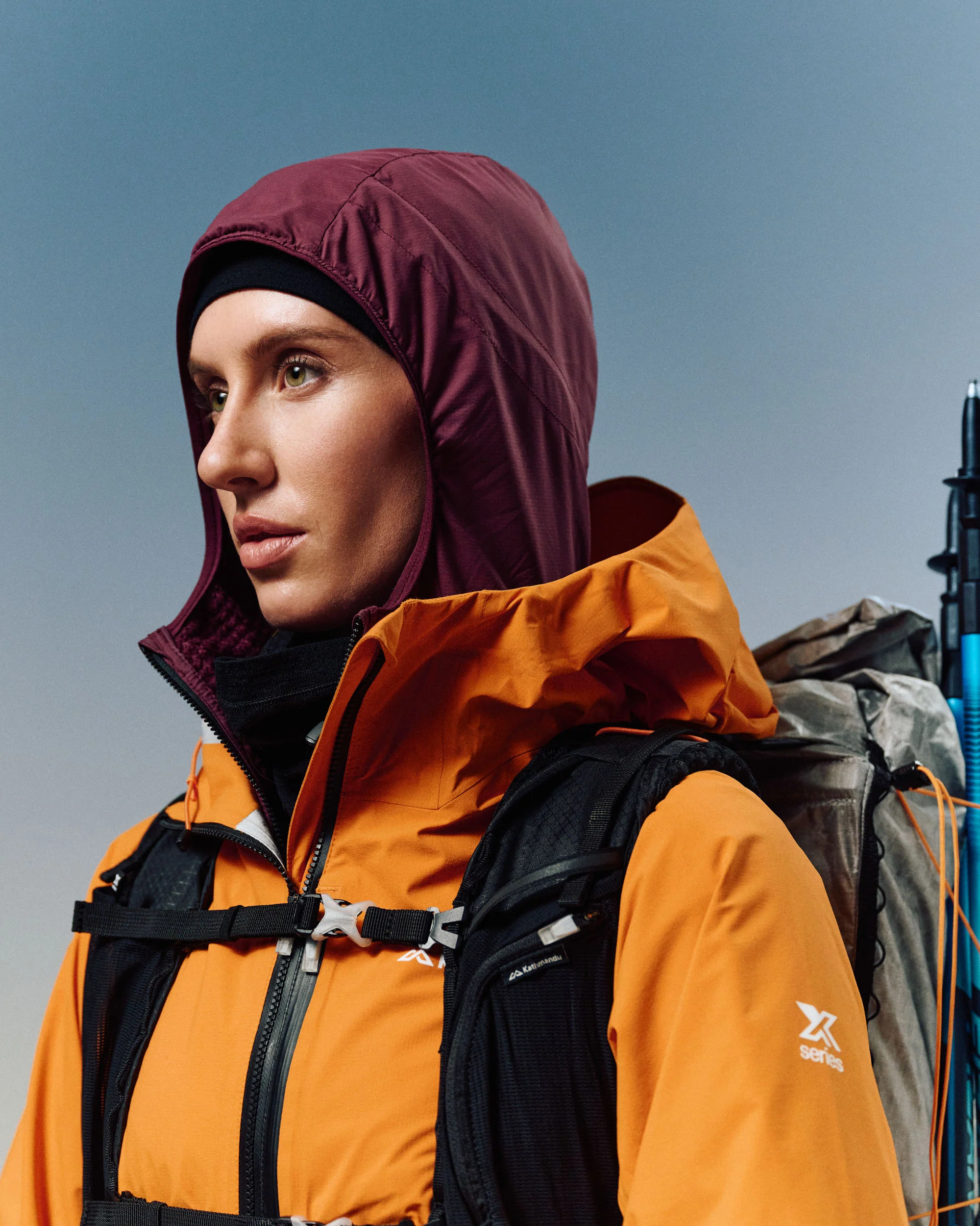 Women's XT Series Cordura 3L Rain Jacket - Magma - Image 2