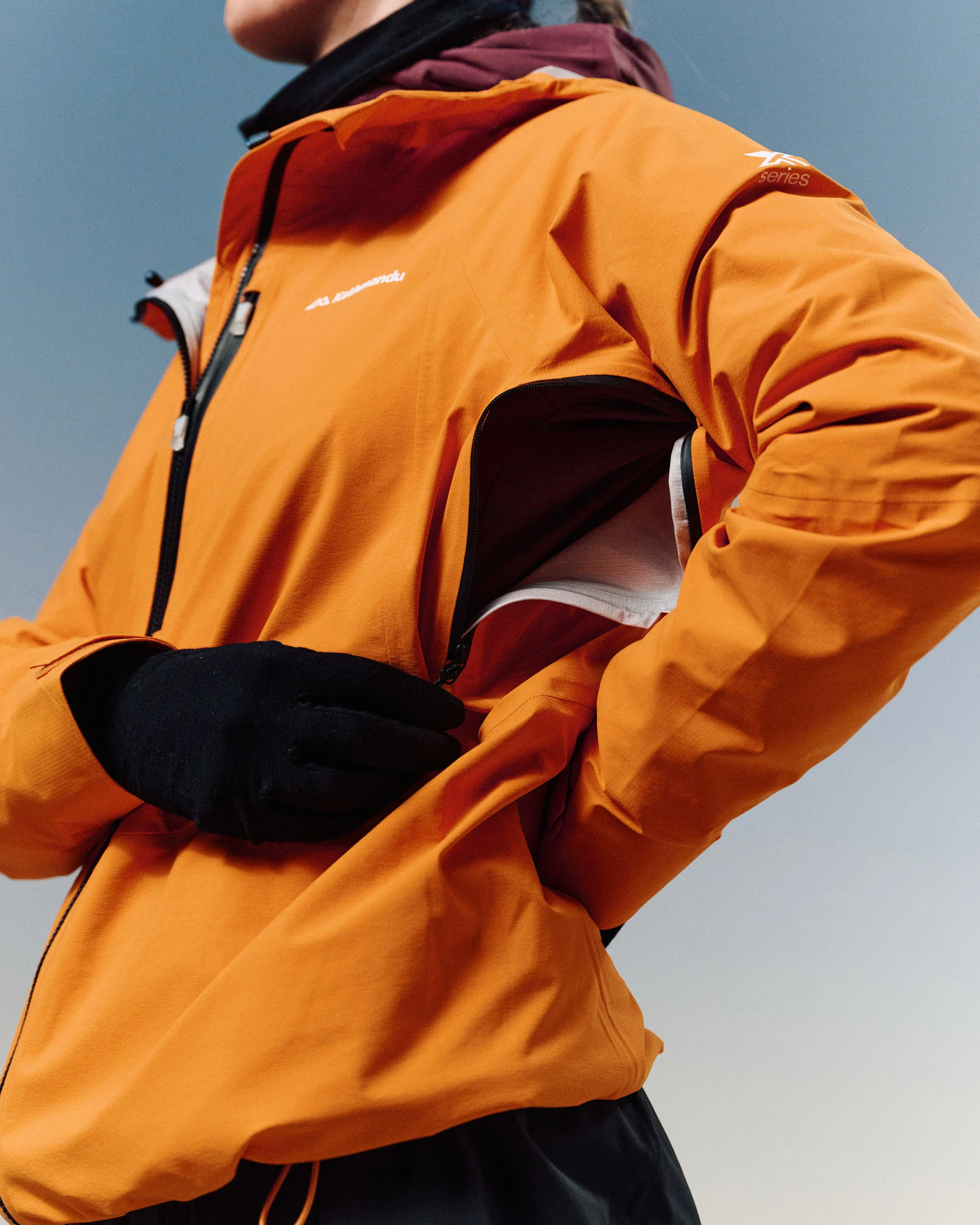 Women's XT Series Cordura 3L Rain Jacket - Magma - Image 5