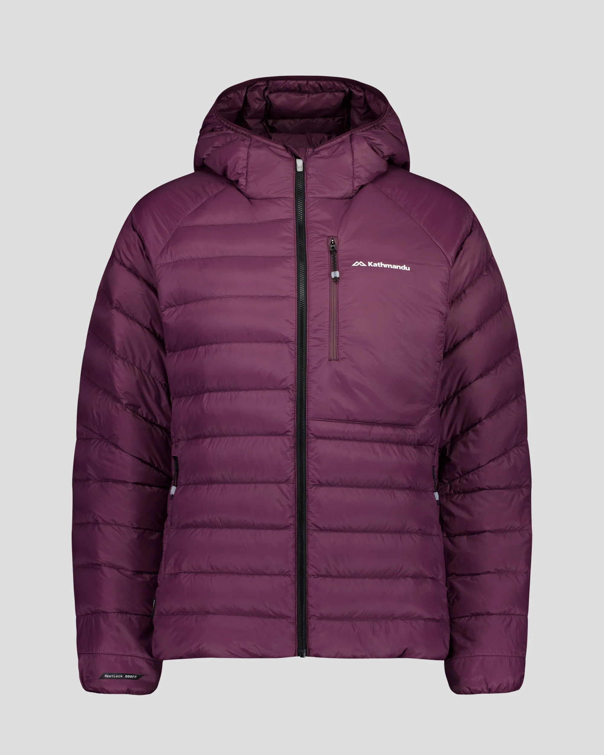 Women's XT Series Cordura LT Down Hooded Jacket - Mulberry - Image 7