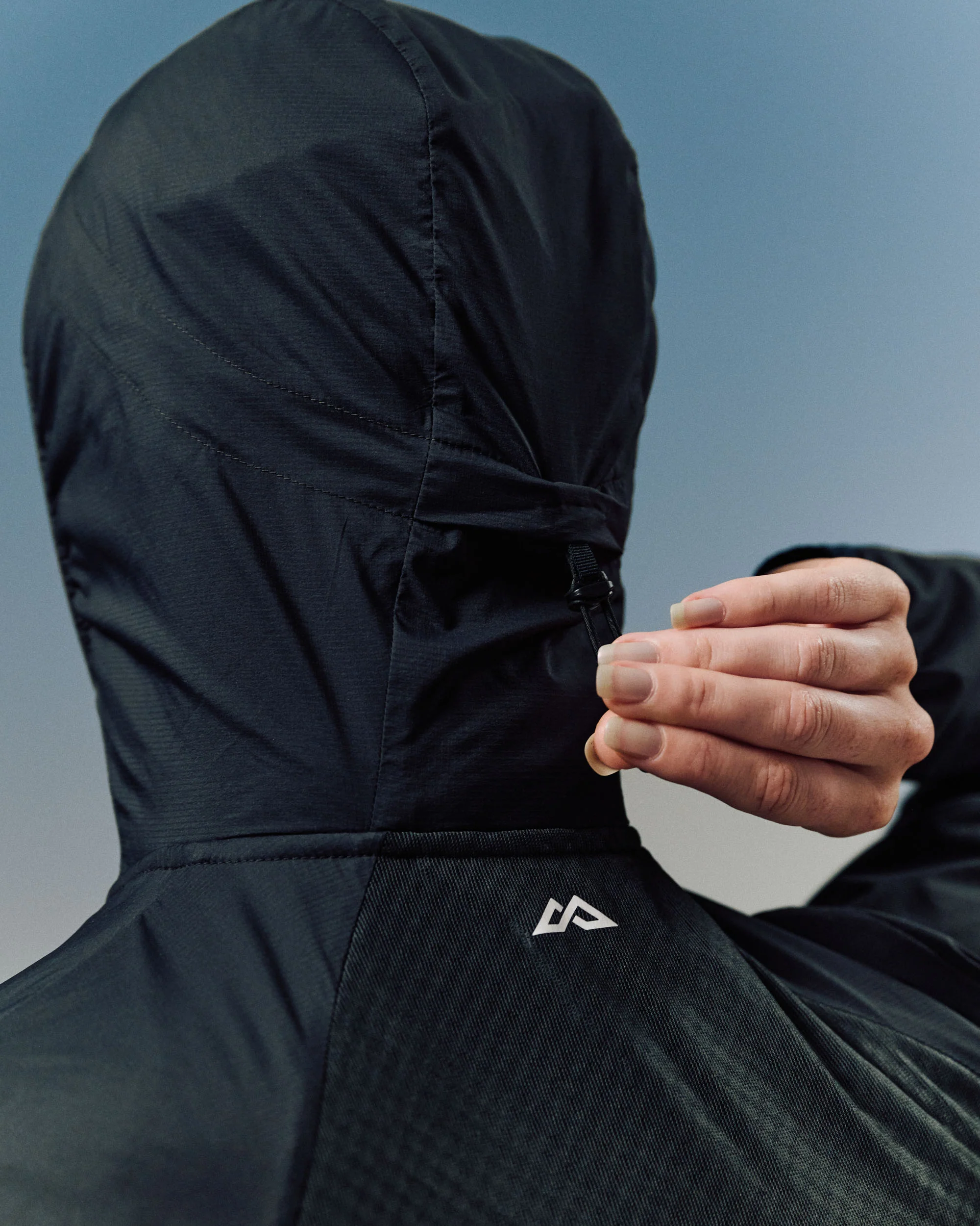 Women's XT Series Hybrid Octa Fleece Hood Jacket - Black Stingray - Image 3