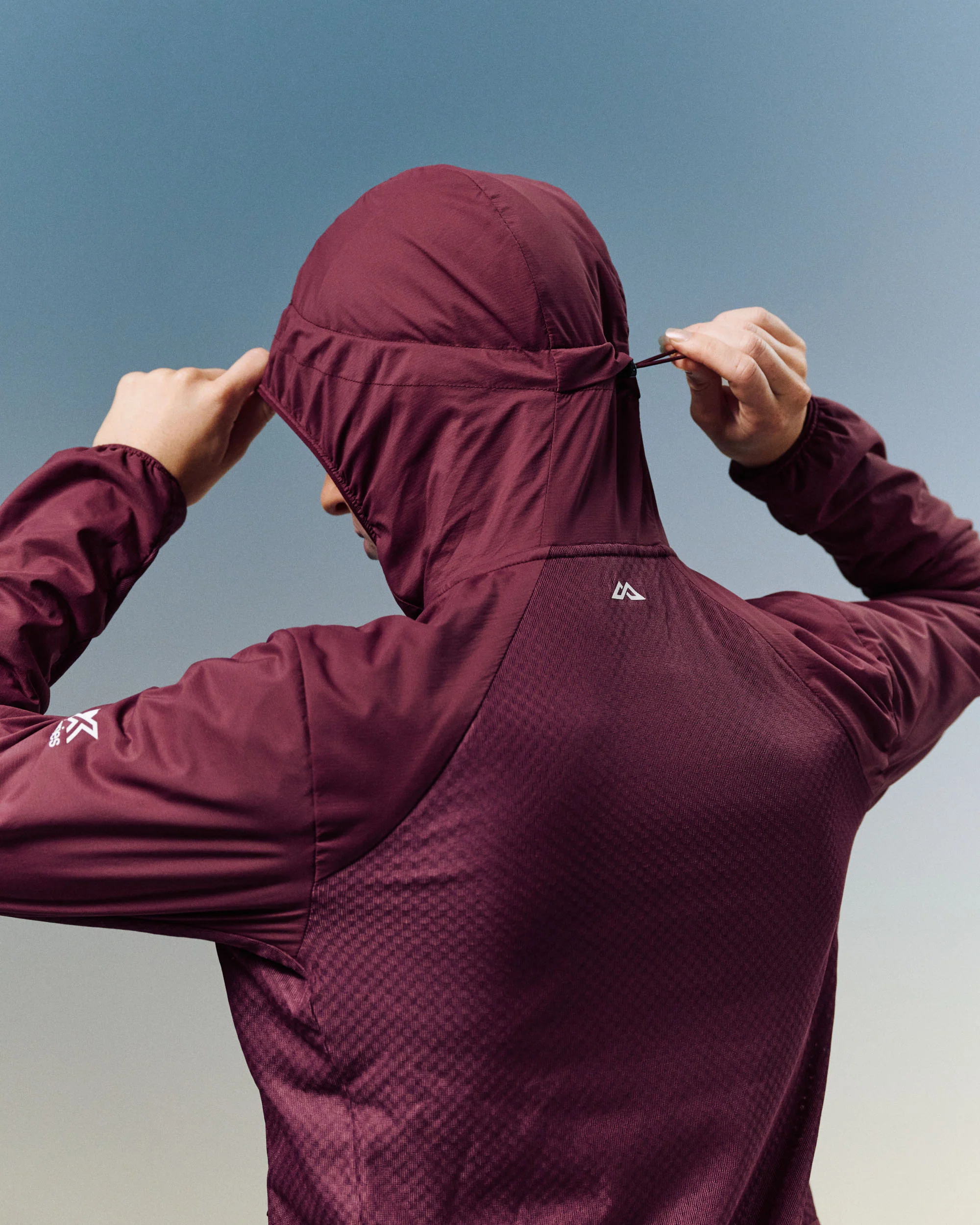 Women's XT Series Hybrid Octa Fleece Hood Jacket - Mulberry - Image 7