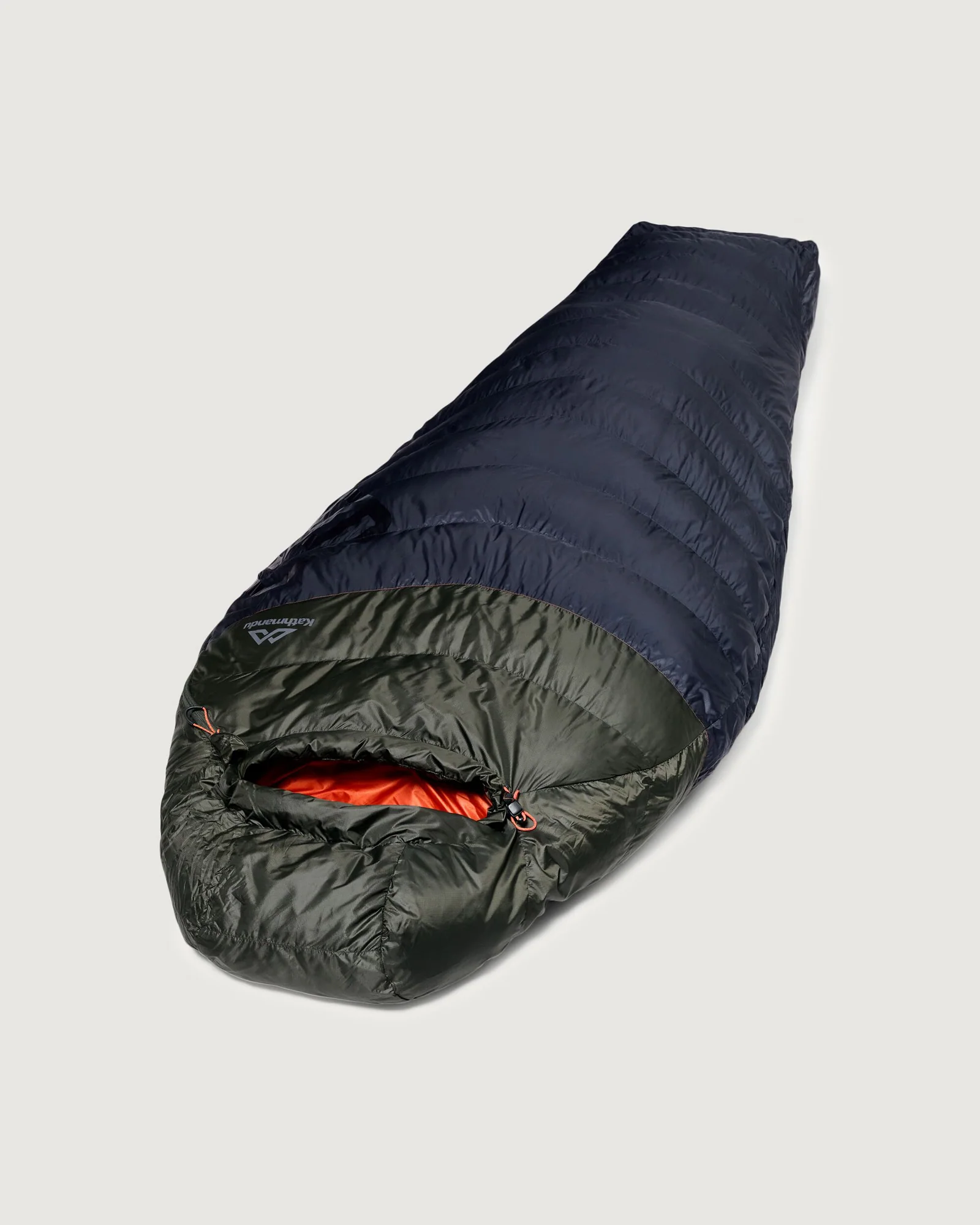 Zenter -3°C Down Sleeping Bag - Regular - Black Stingray/Dark Moss - Image 2